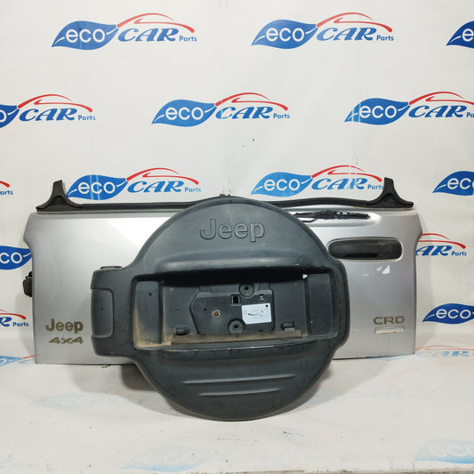 Silver gray tailgate Jeep Cherokee 2005 ecoAC5041