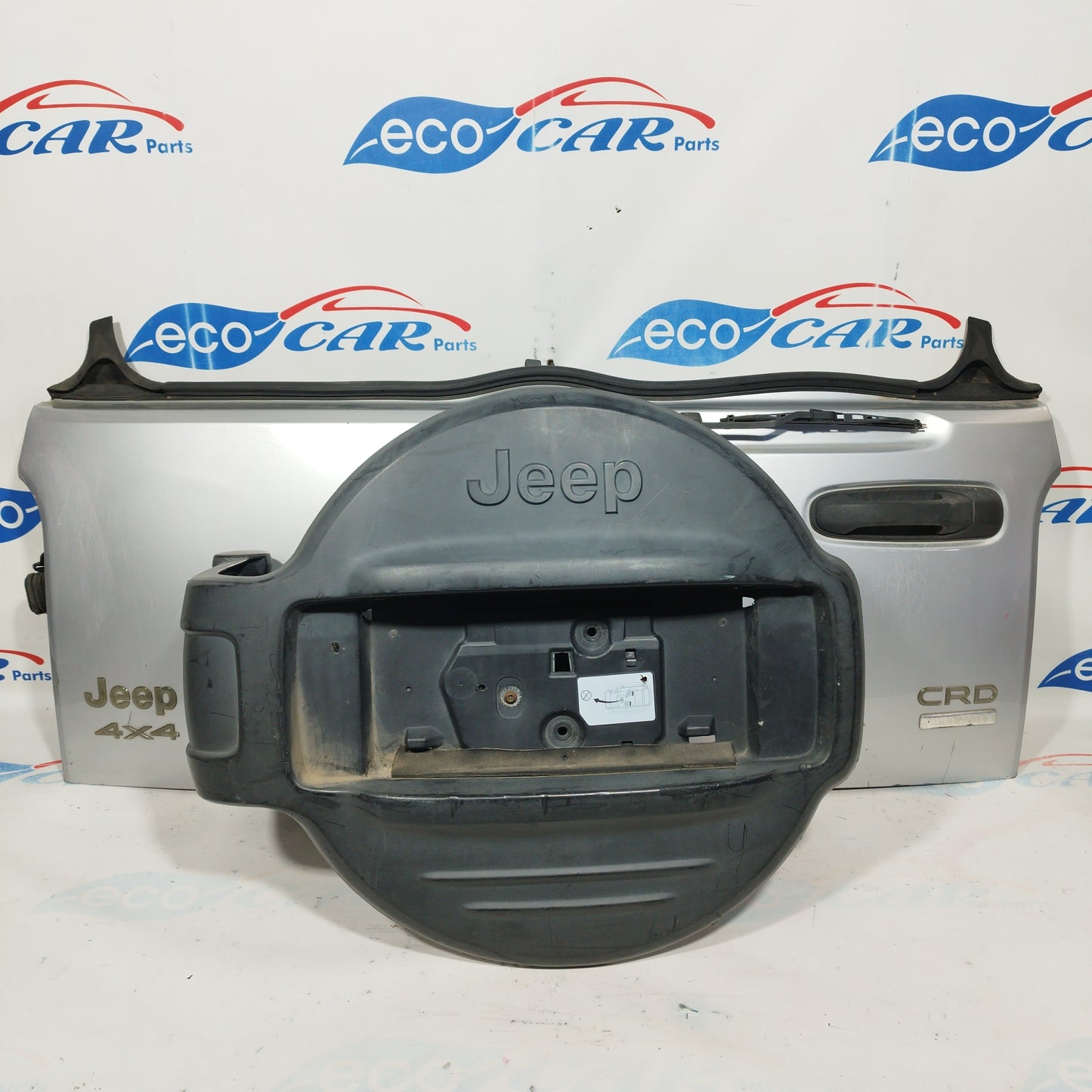 Silver gray tailgate Jeep Cherokee 2005 ecoAC5041