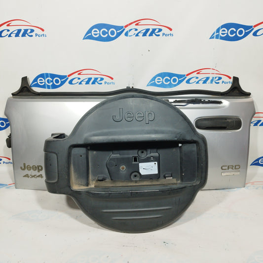 Silver gray tailgate Jeep Cherokee 2005 ecoAC5041