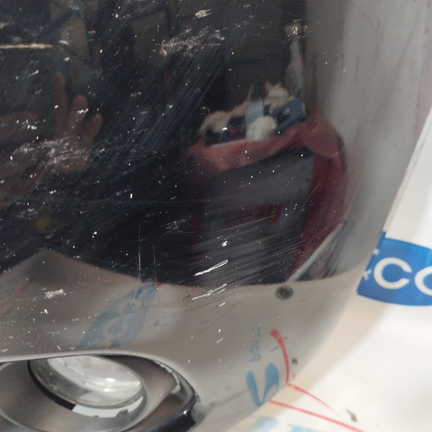 Paraurti anteriore nero Mazda 2 2011 ecoAC5079