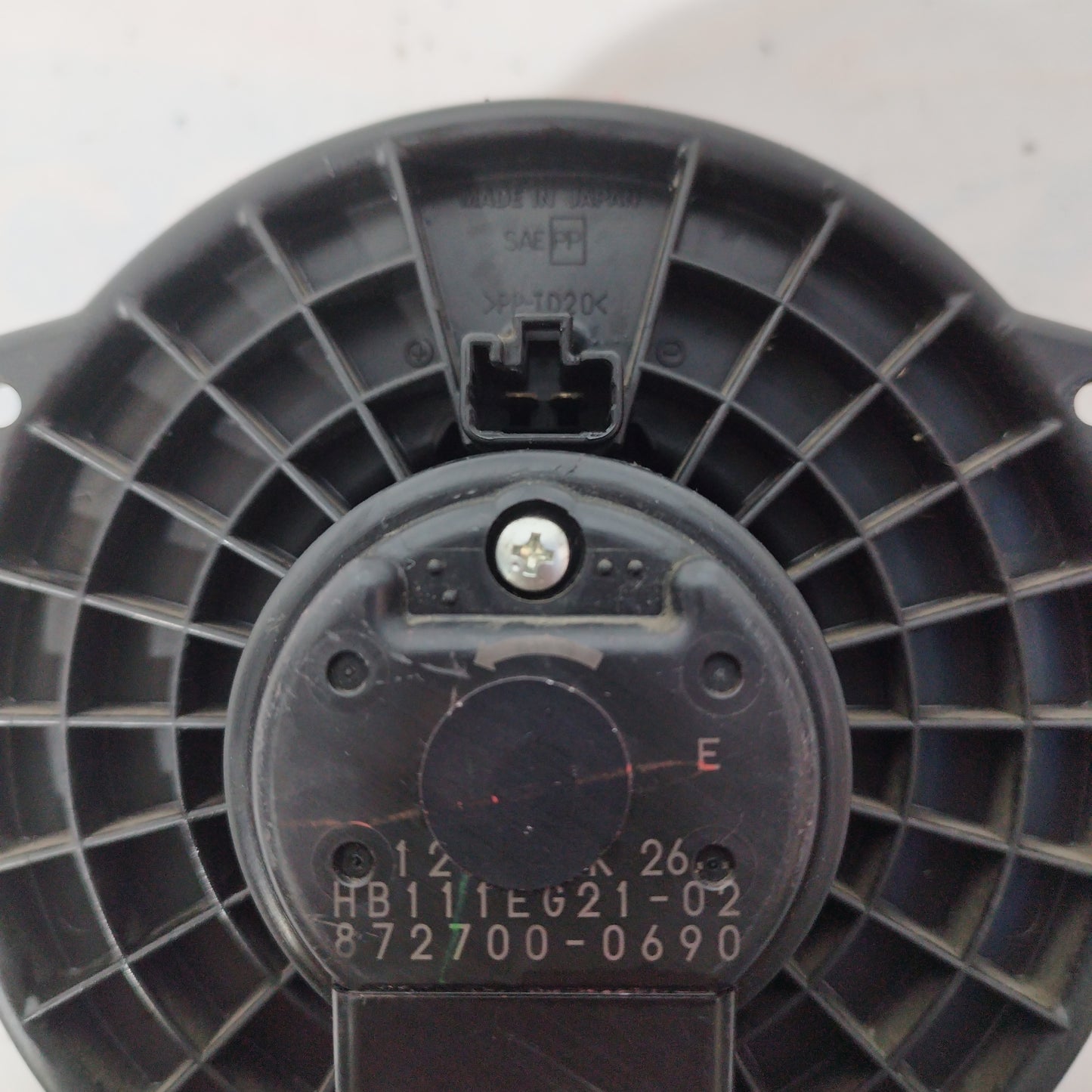 Interior heater fan Mazda 2 2011 2 PIN code: 872700-0690 ecoAC5088