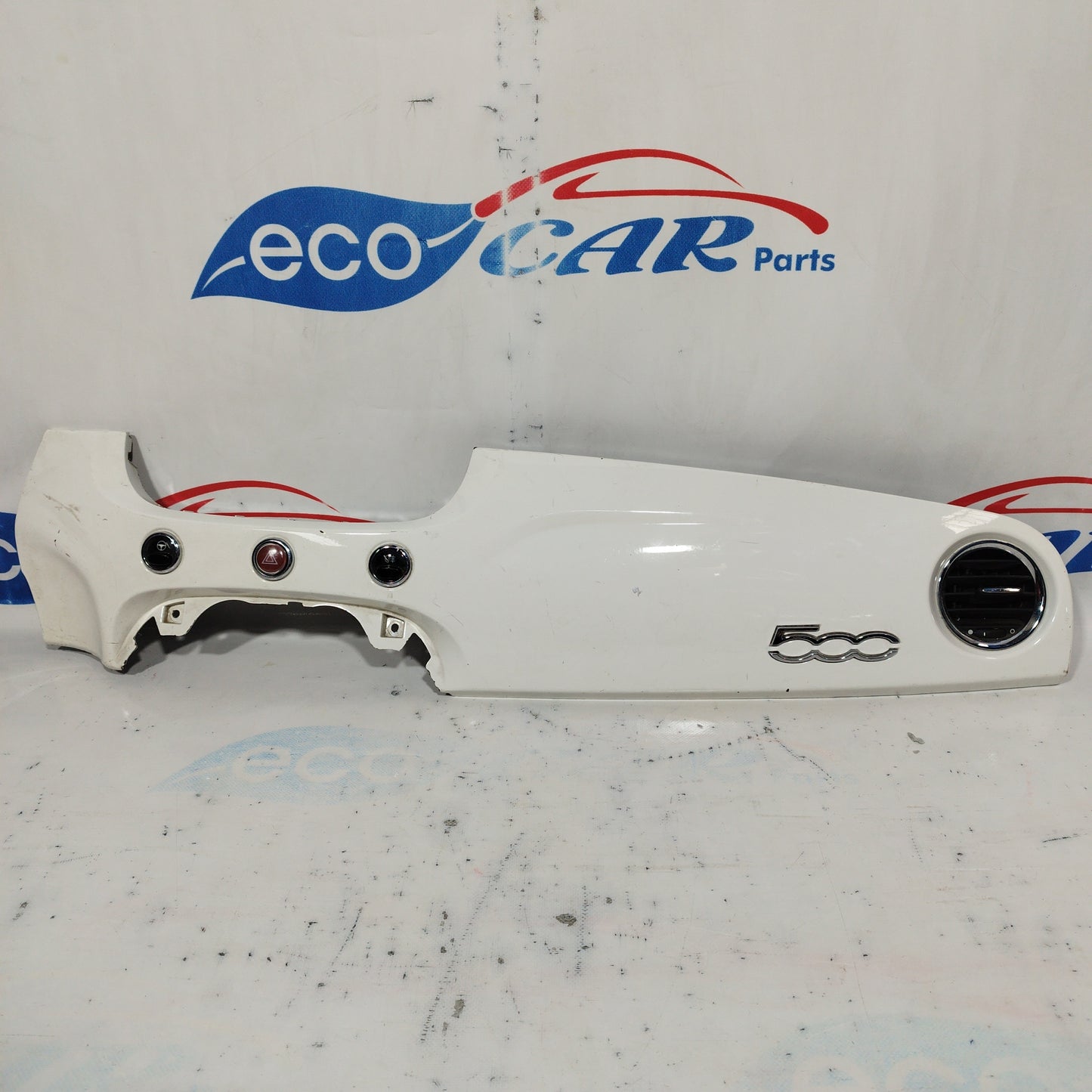 Modanatura cruscotto bianca Fiat 500 2008 ecoAC5096