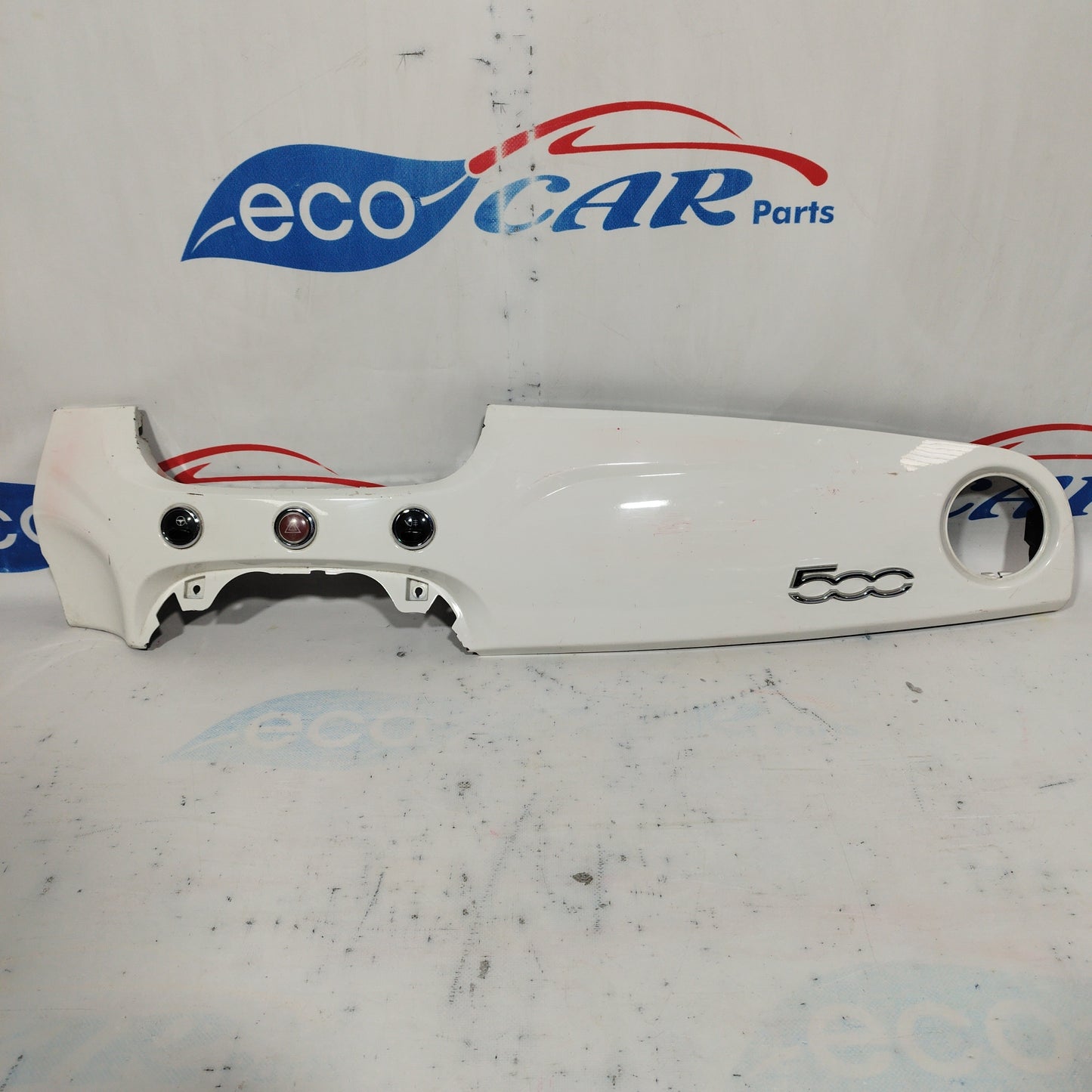 Modanatura cruscotto bianca Fiat 500 2010 ecoAC5097