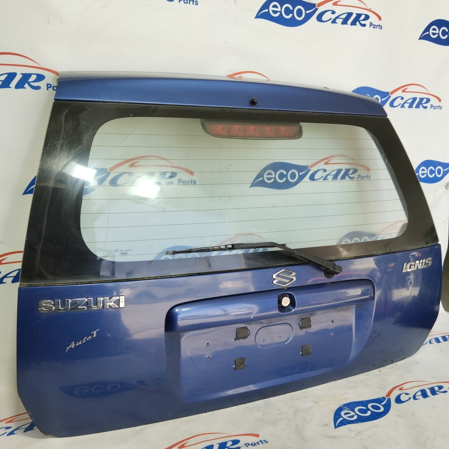 Suzuki Ignis 2005 ecoAG2779 blaue Heckklappe
