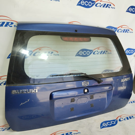Suzuki Ignis 2005 ecoAG2779 blaue Heckklappe
