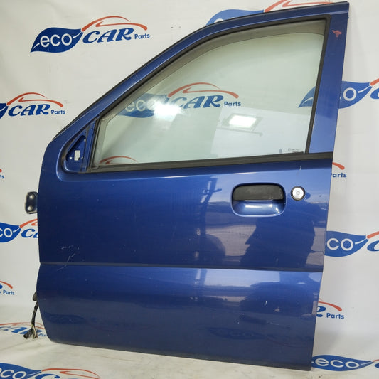 Blue left front door Suzuki Ignis 2005 ecoAG2789