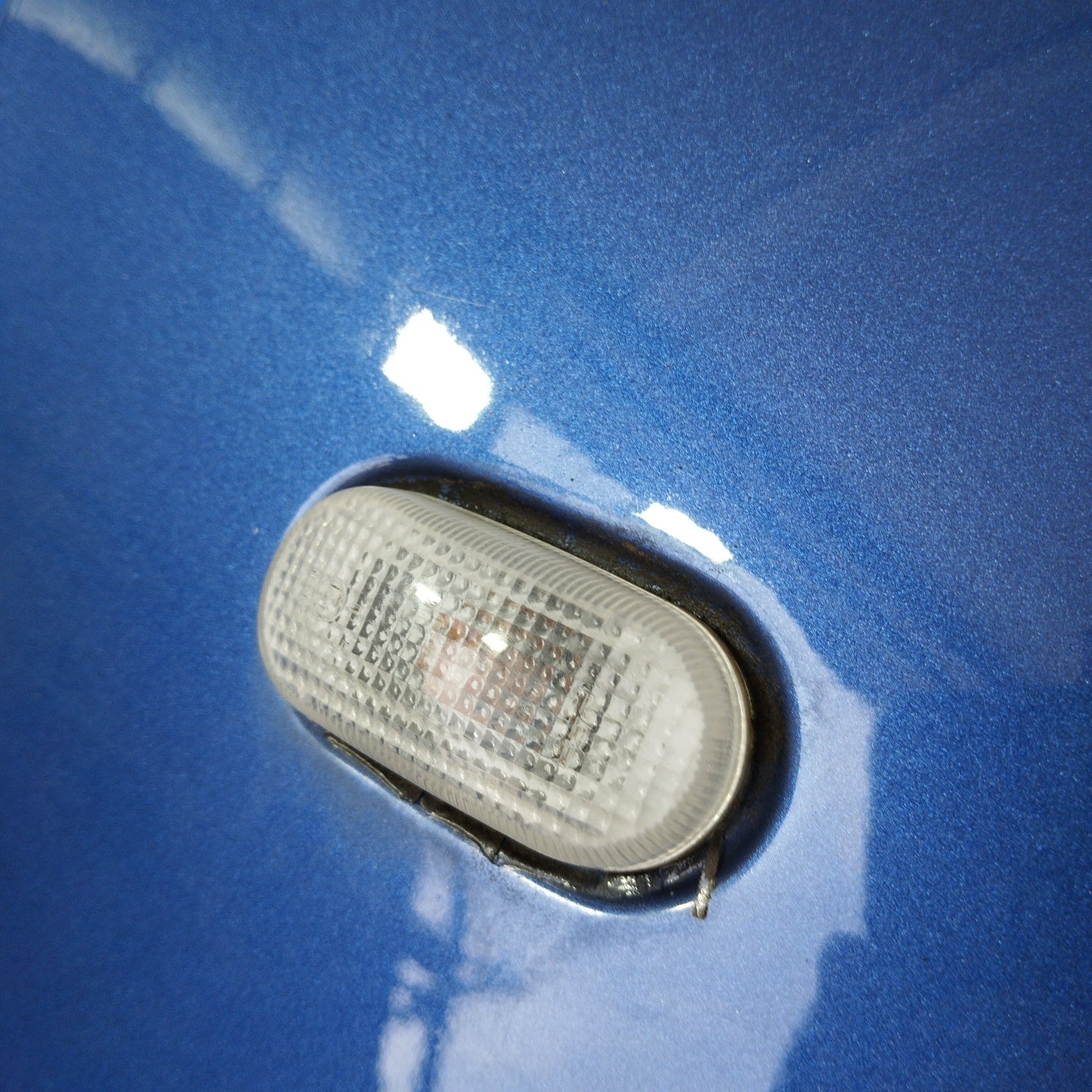 Rechter Kotflügel blau Suzuki Ignis 2005 ecoAG2781