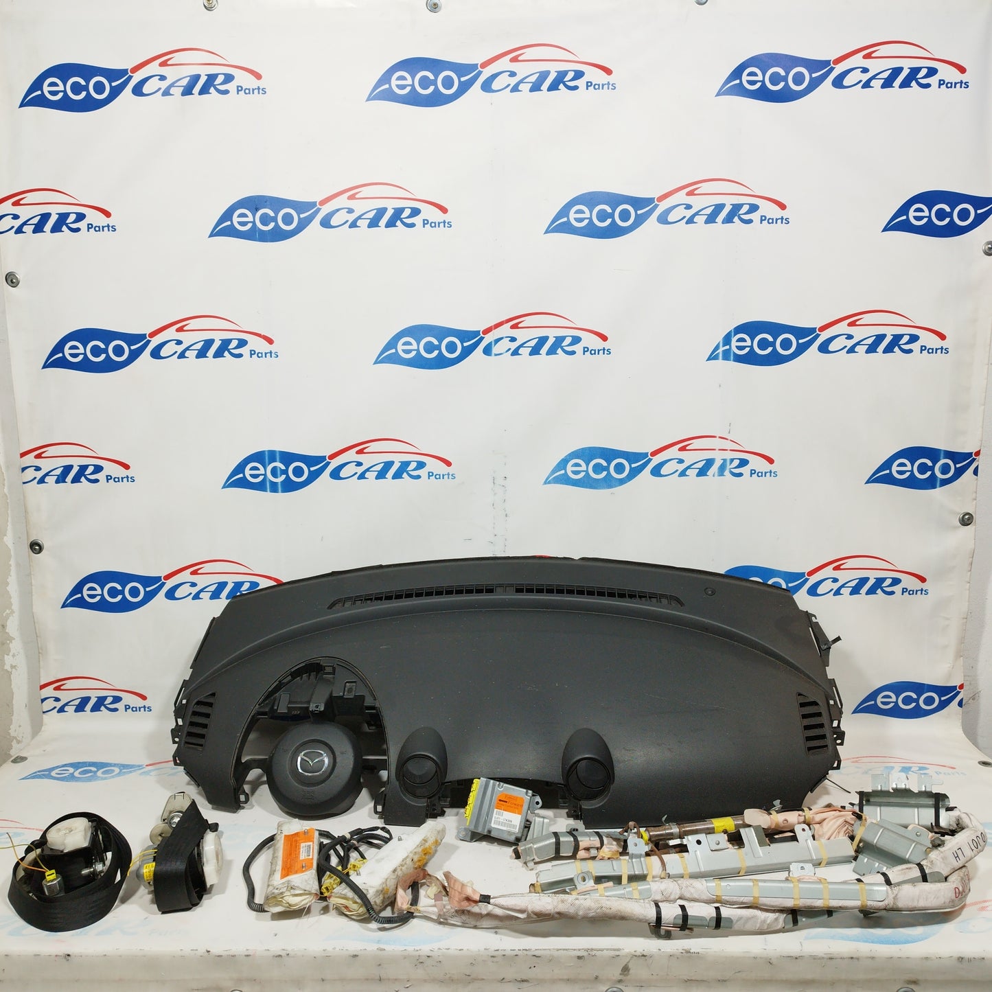 Komplettes Airbag-Set Mazda 2 2011 Code: DJ01-57k30b ecoAC5136