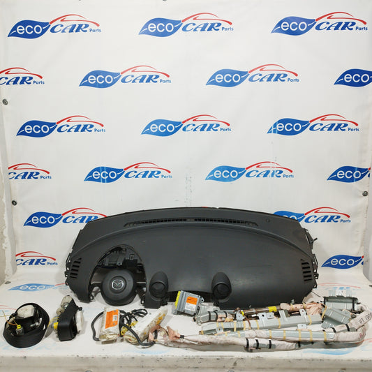 Komplettes Airbag-Set Mazda 2 2011 Code: DJ01-57k30b ecoAC5136