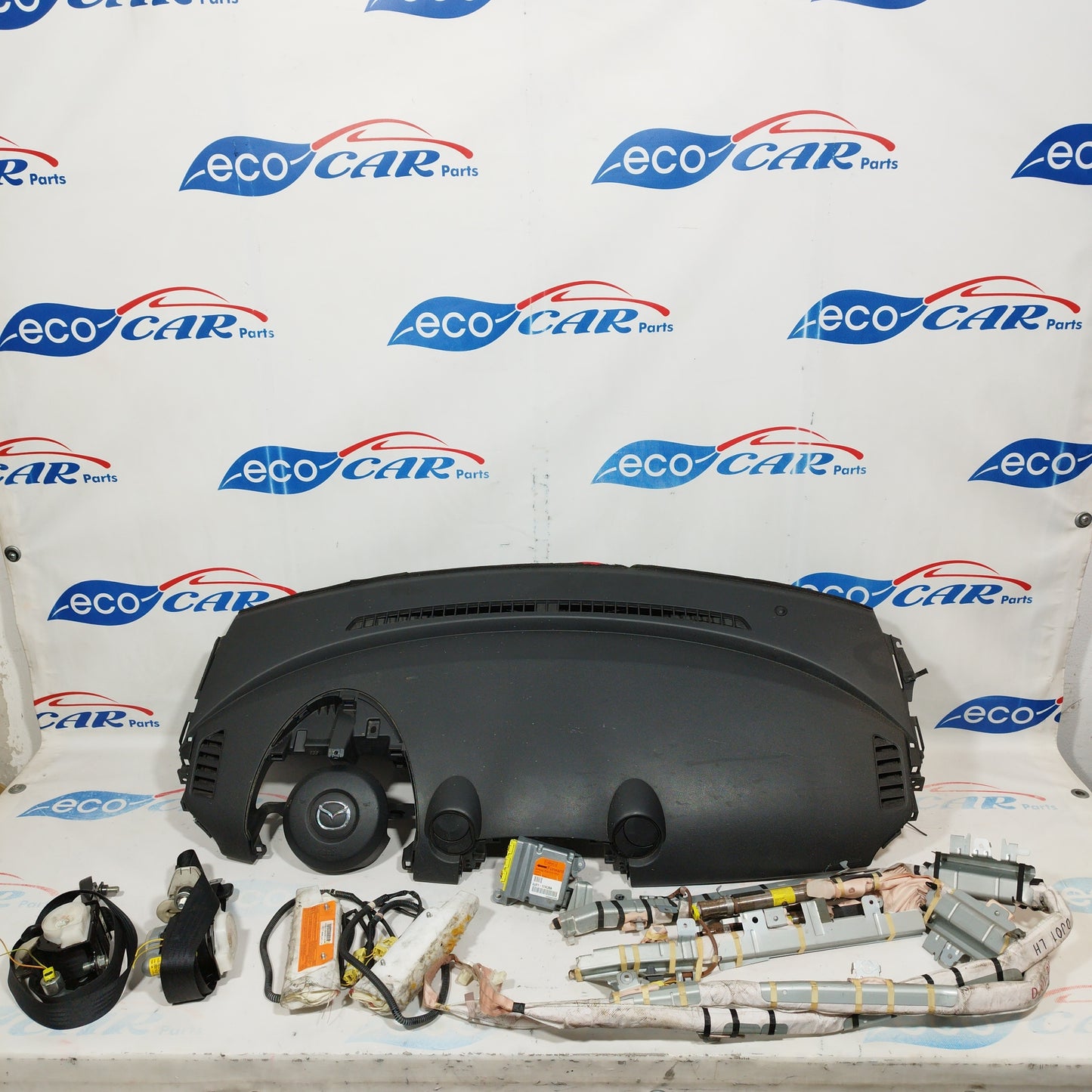 Komplettes Airbag-Set Mazda 2 2011 Code: DJ01-57k30b ecoAC5136