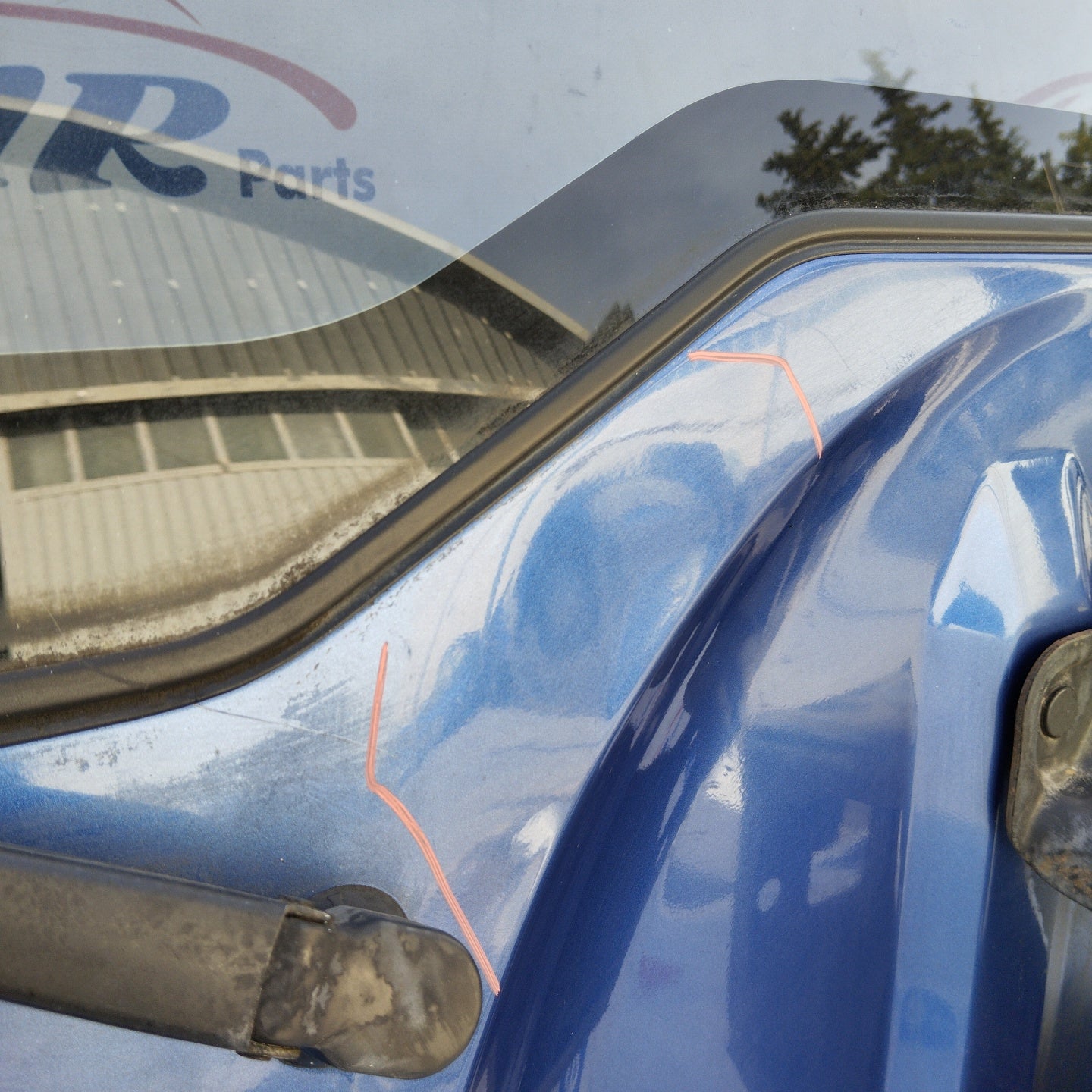 Blue tailgate Mitsubishi Pajero Pinin 1999 ecoAG2795