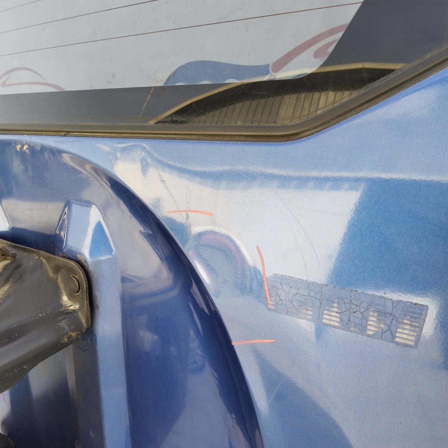 Blue tailgate Mitsubishi Pajero Pinin 1999 ecoAG2795