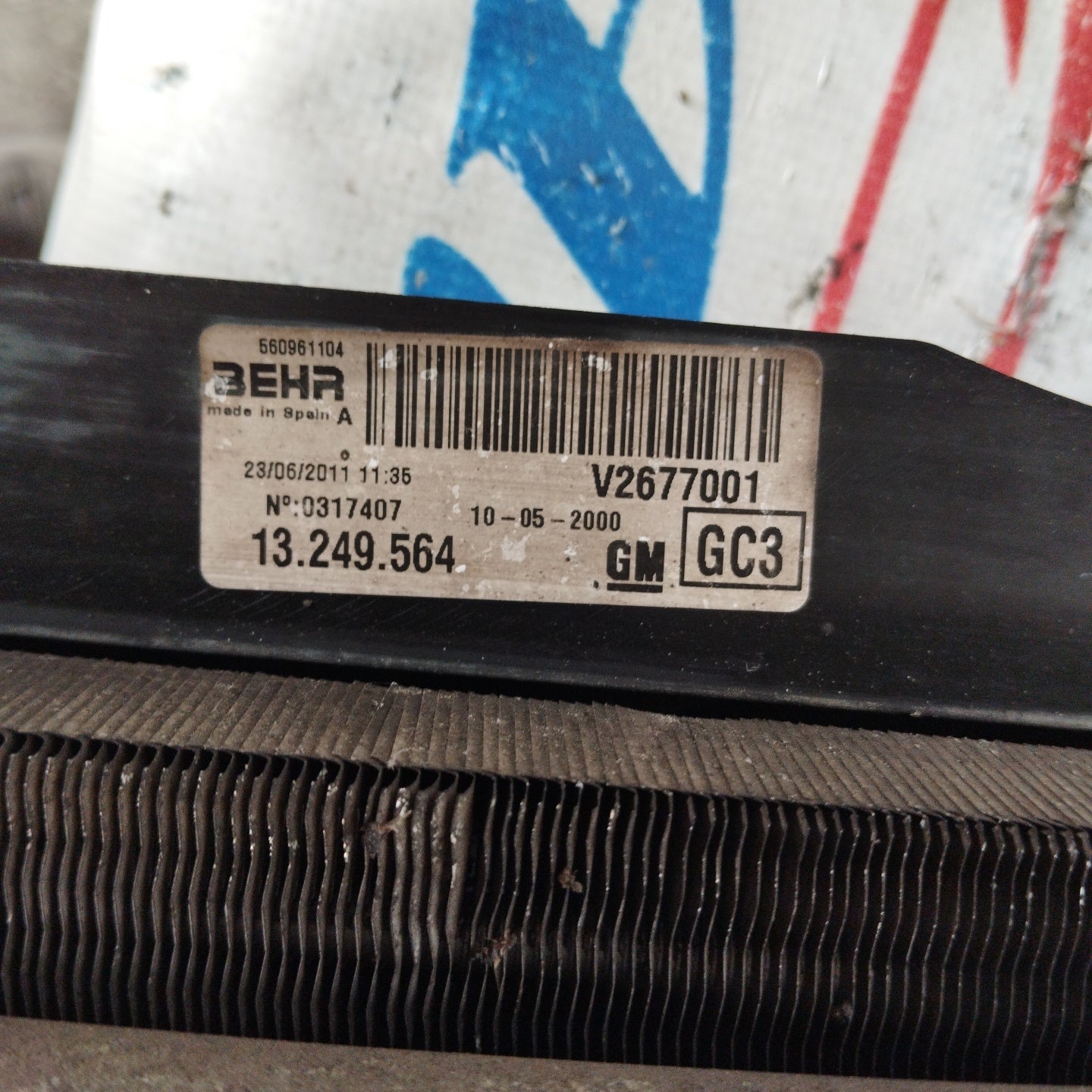 Kühlersatz Opel Corsa D 1.2B Code 13.249.564 ecoAG2806