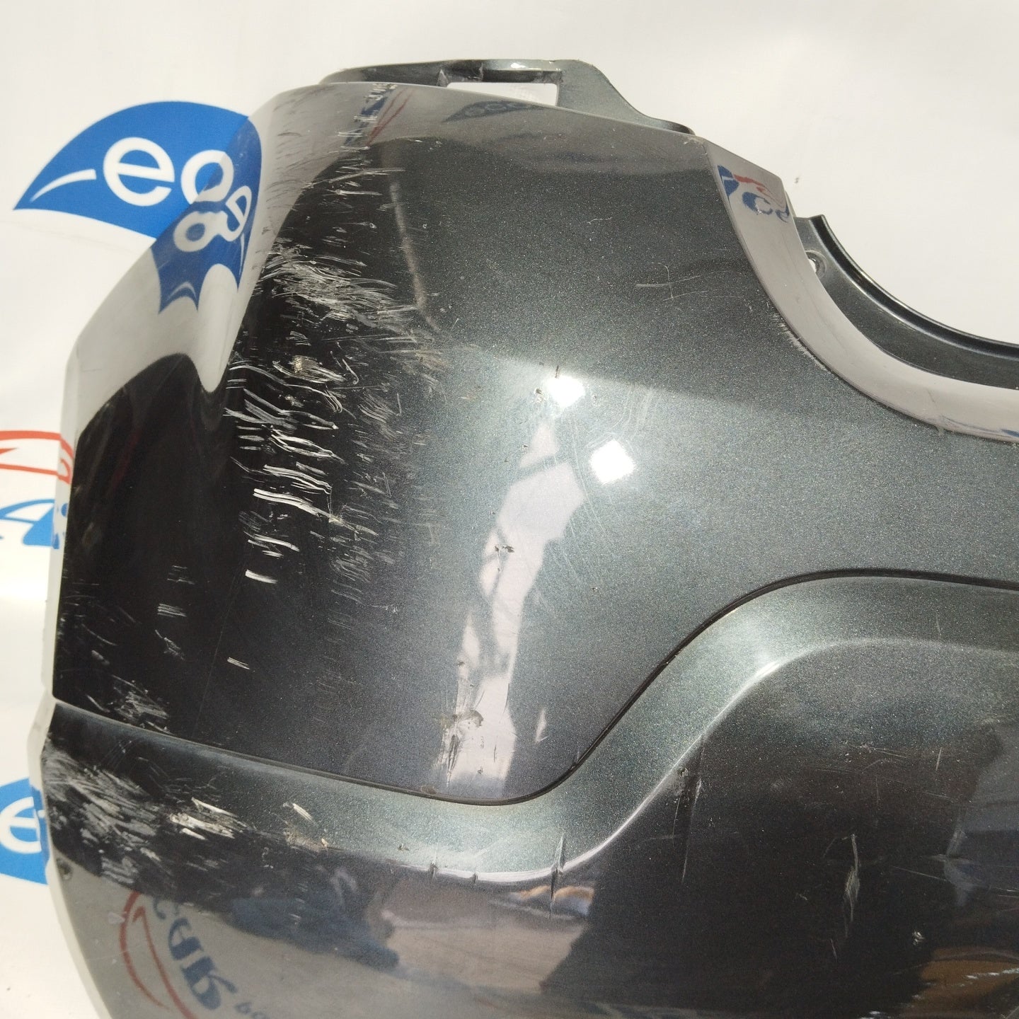 Rear bumper gunmetal gray Dacia Sandero 2010 ecoAG2824