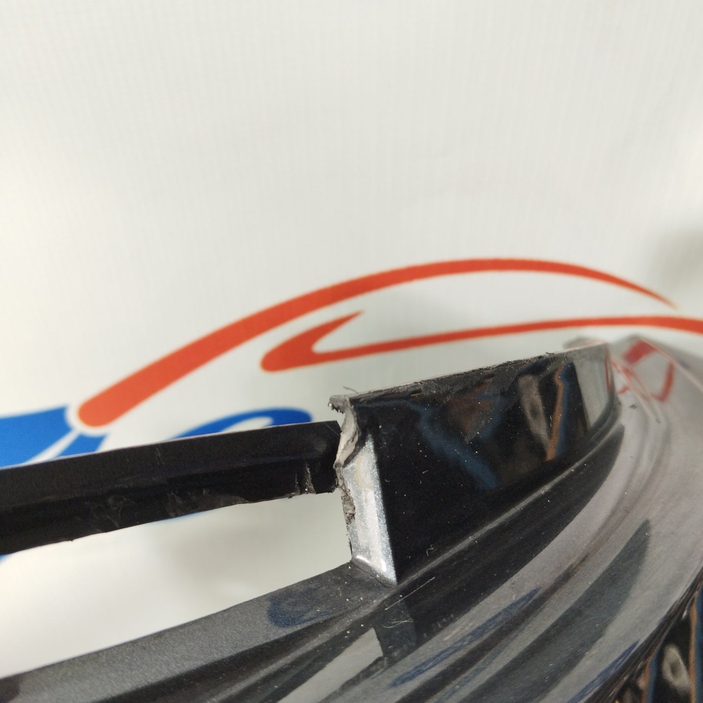 Rear bumper gunmetal gray Dacia Sandero 2010 ecoAG2824