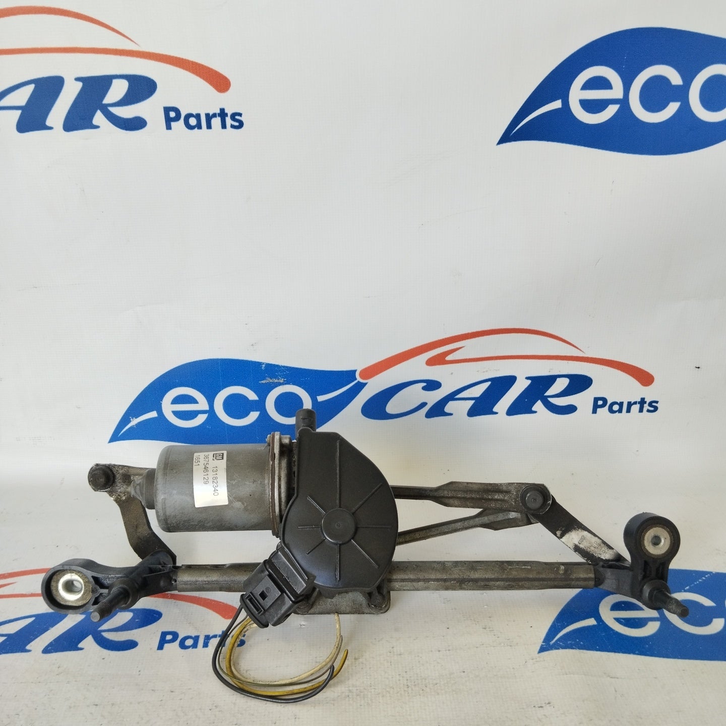 Front windshield wiper motor Opel Corsa D 2008 Cod. 13182340 4 wires ecoAG2836