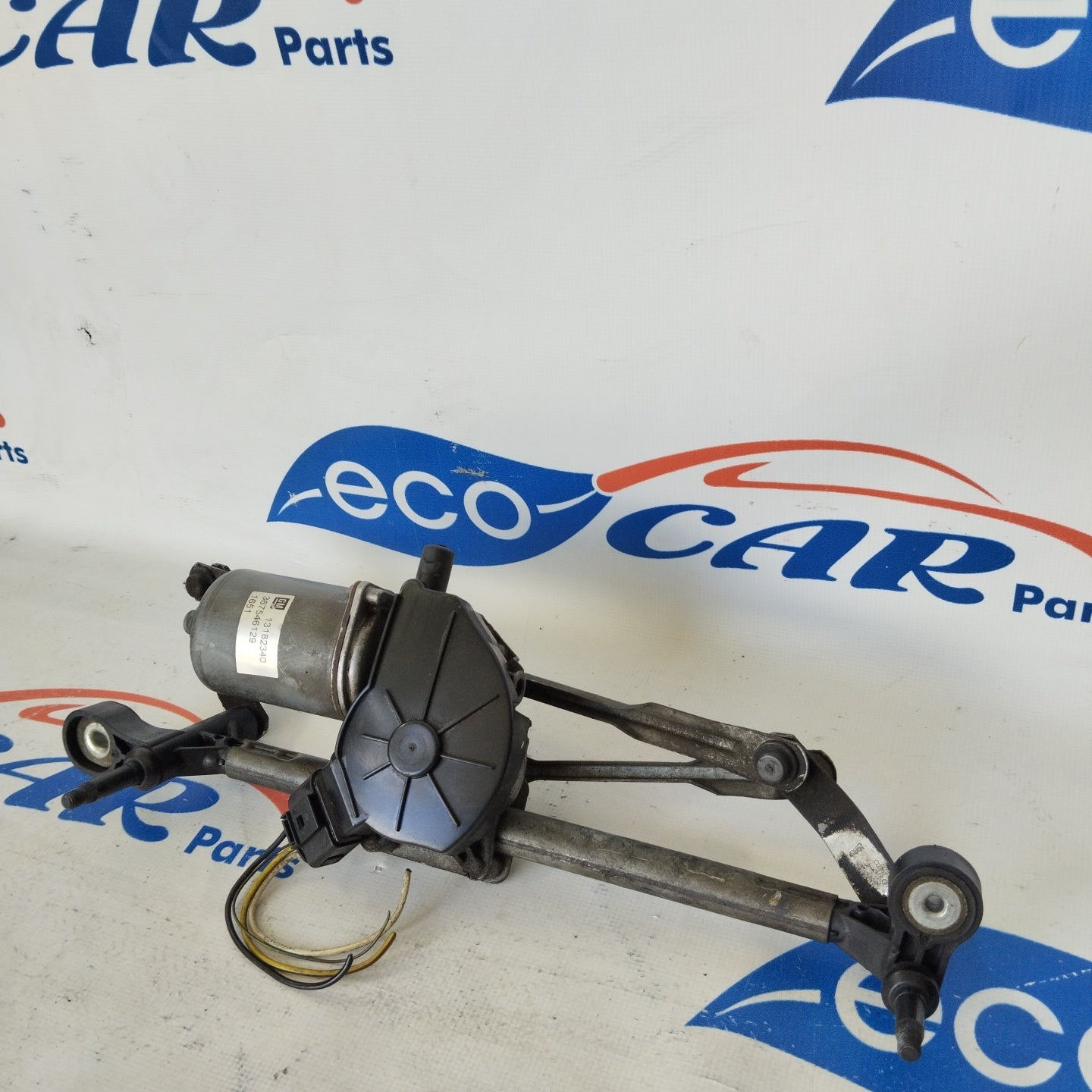 Front windshield wiper motor Opel Corsa D 2008 Cod. 13182340 4 wires ecoAG2836