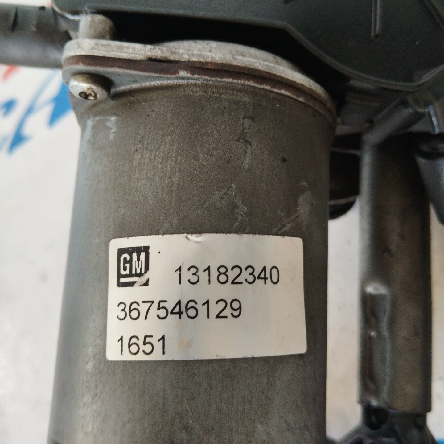 Front windshield wiper motor Opel Corsa D 2008 Cod. 13182340 4 wires ecoAG2836