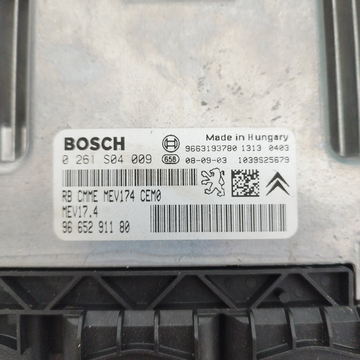Zündanlage Peugeot 207 1.4 B 16V 2009 Bosch Code 0261S04009 EcoAC5184
