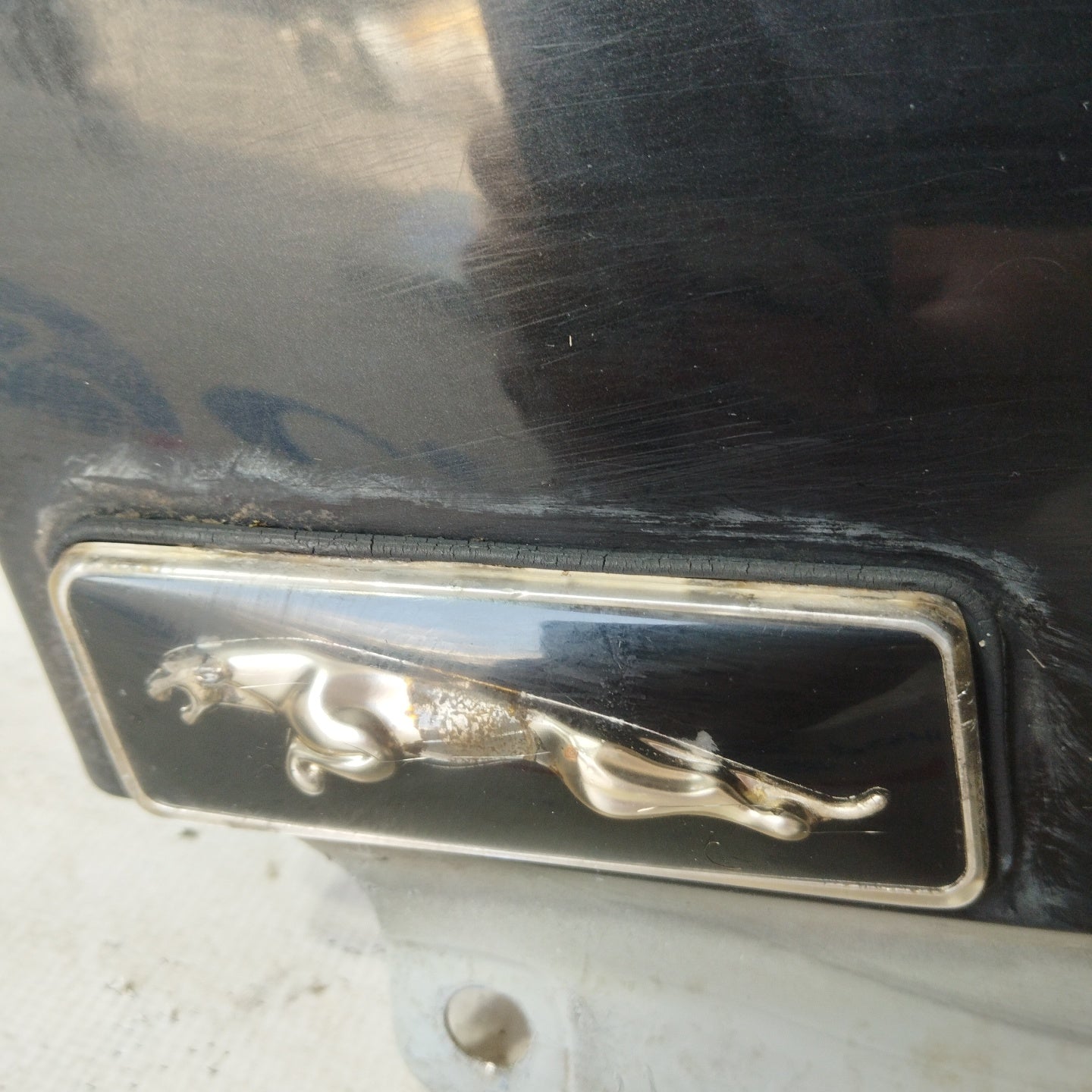 Black left mudguard Jaguar Xkr 2000 ecoAG2843