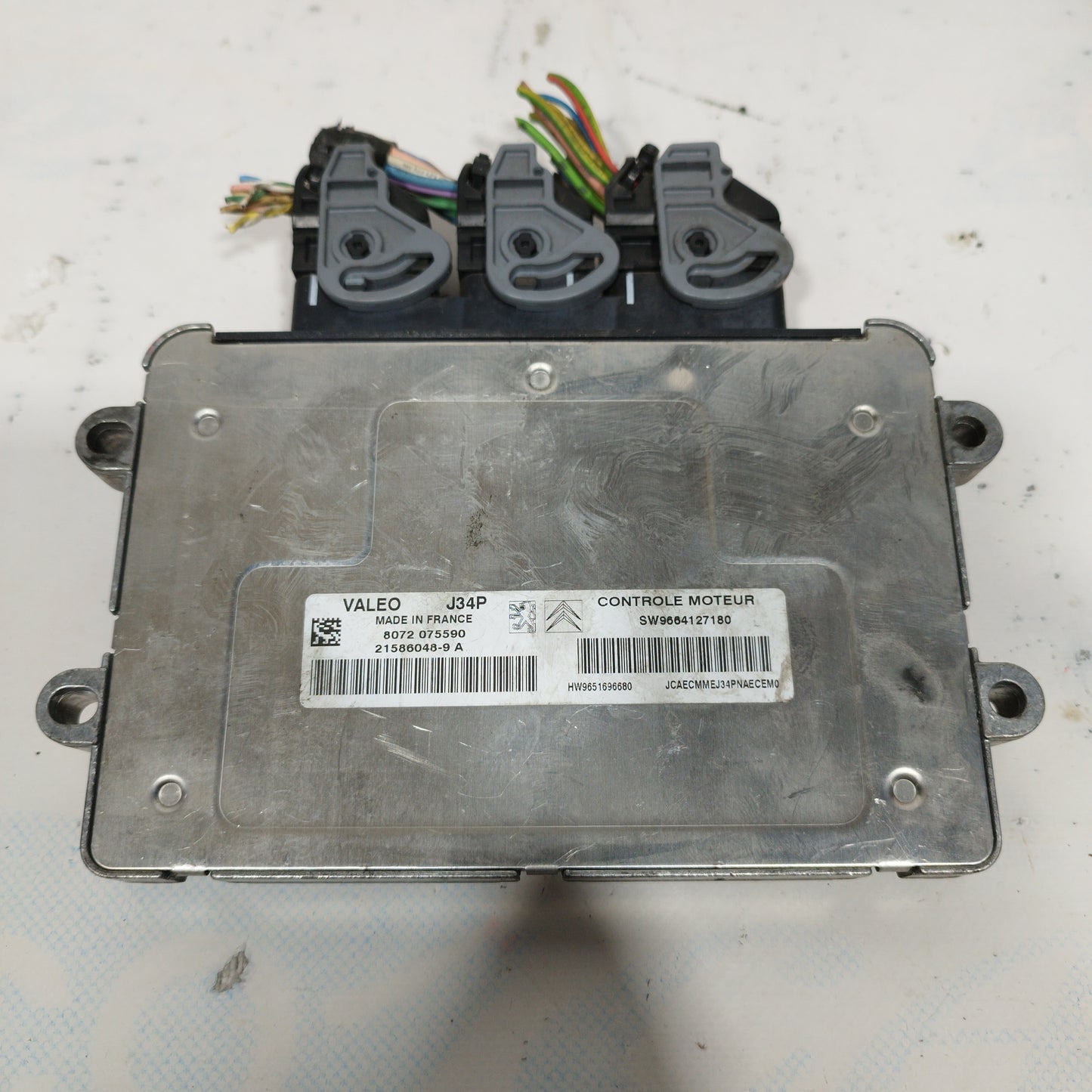 Zündanlage Citroen C2 1.1 B 2005 Code: sw9664127180 ecoAC5192