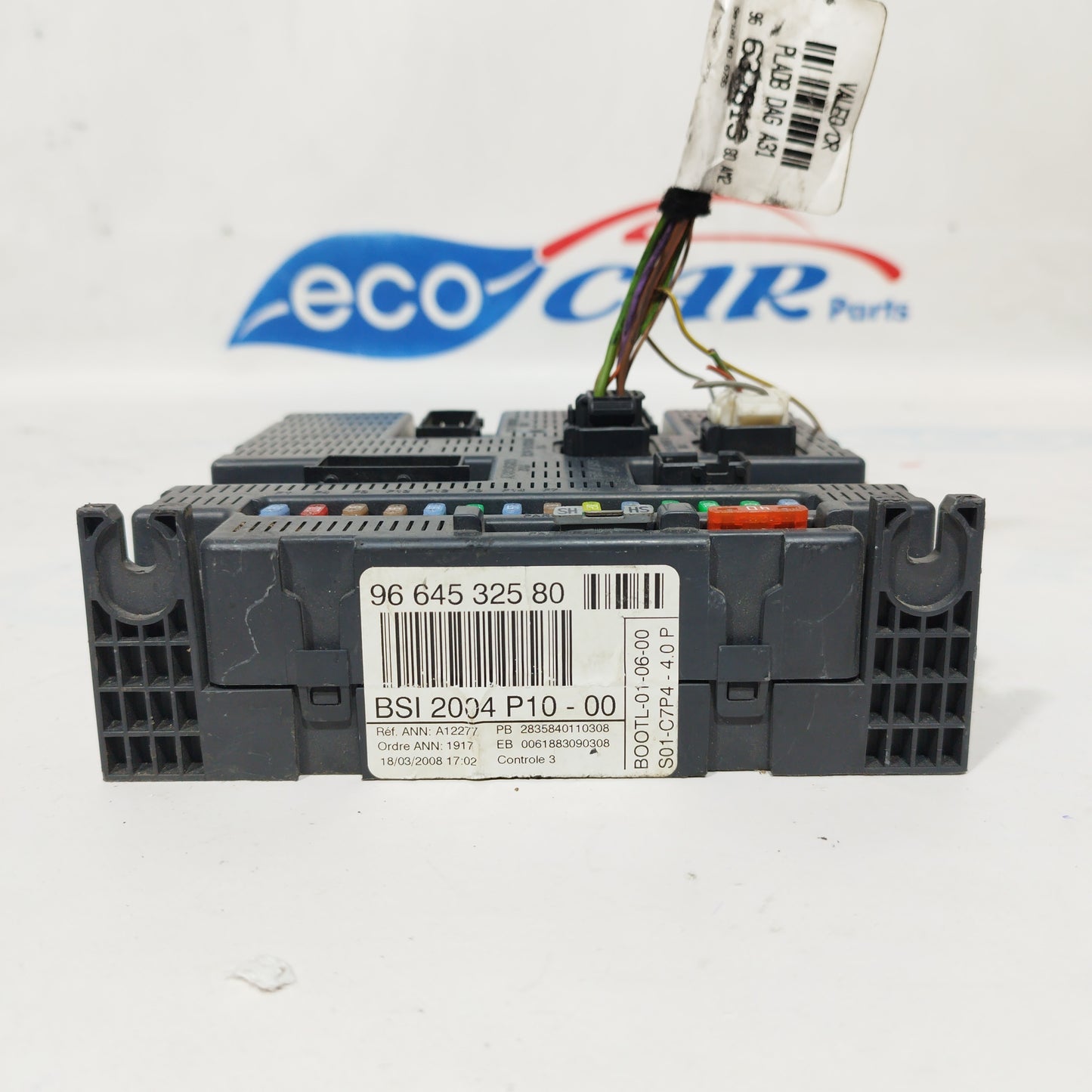 Zündanlage Citroen C2 1.1 B 2005 Code: sw9664127180 ecoAC5192