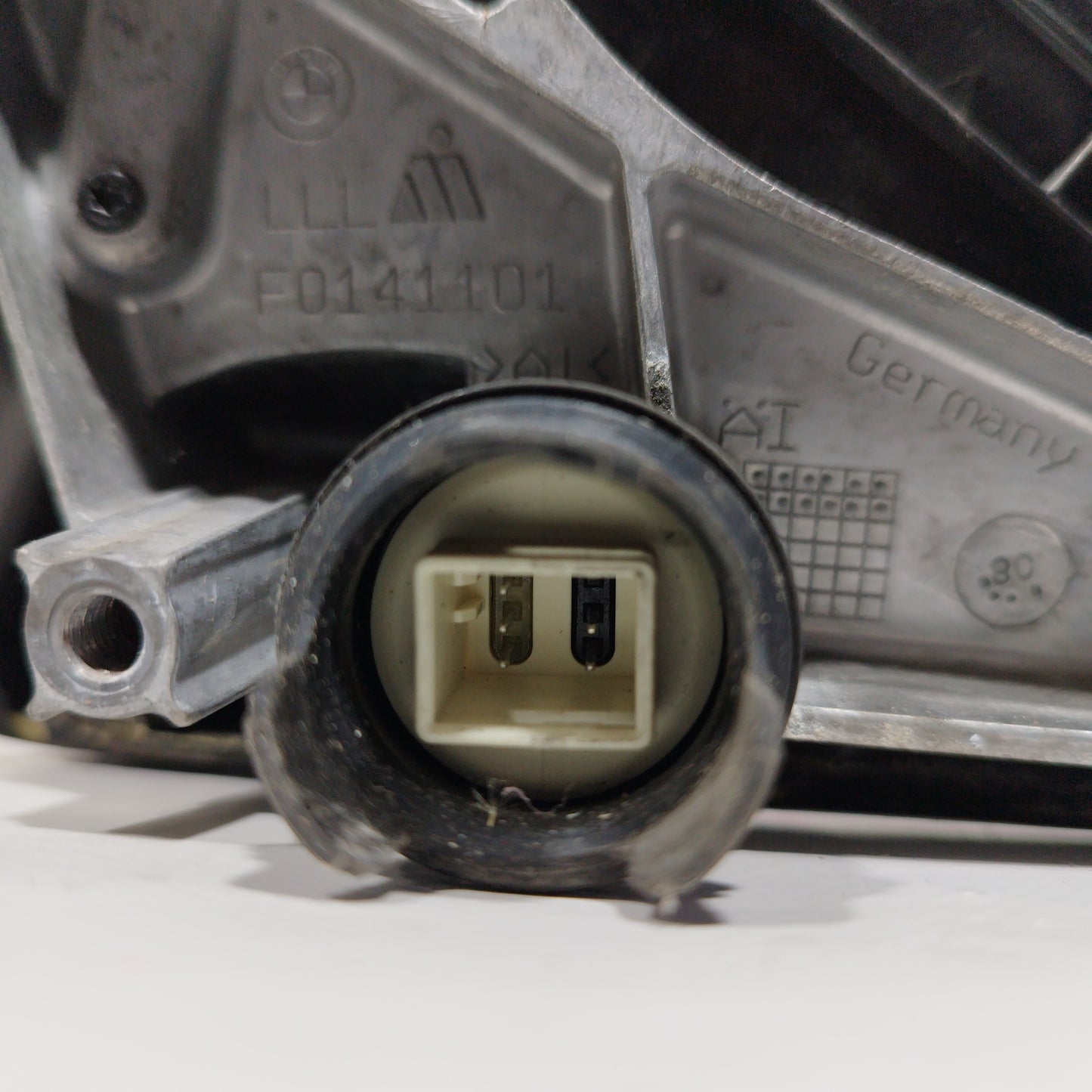 Dark gray left mirror BMW Serie 1 e87 2008 ecoAC5203