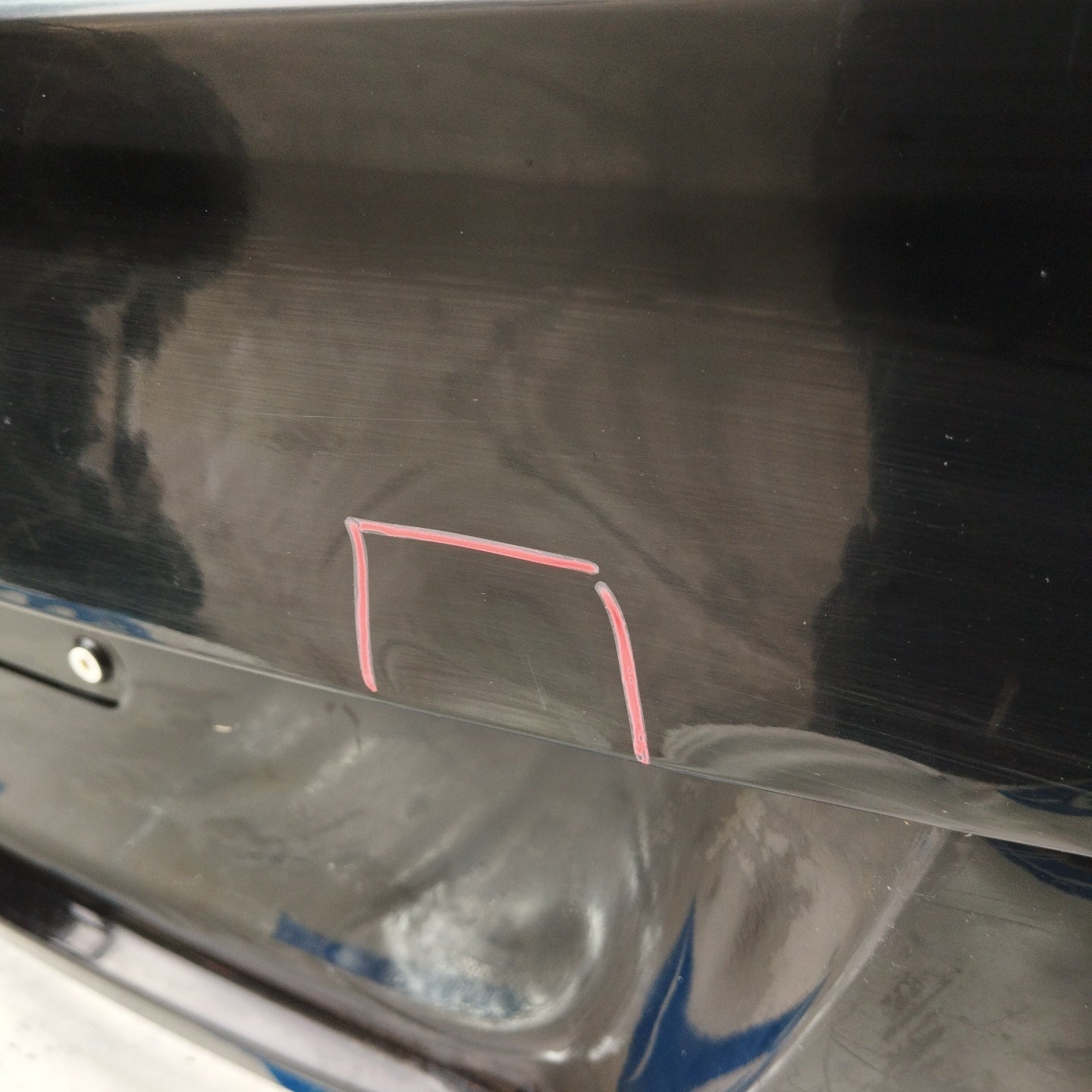 Schwarze Heckklappe BMW 3er SW 2007 ecoAG2858