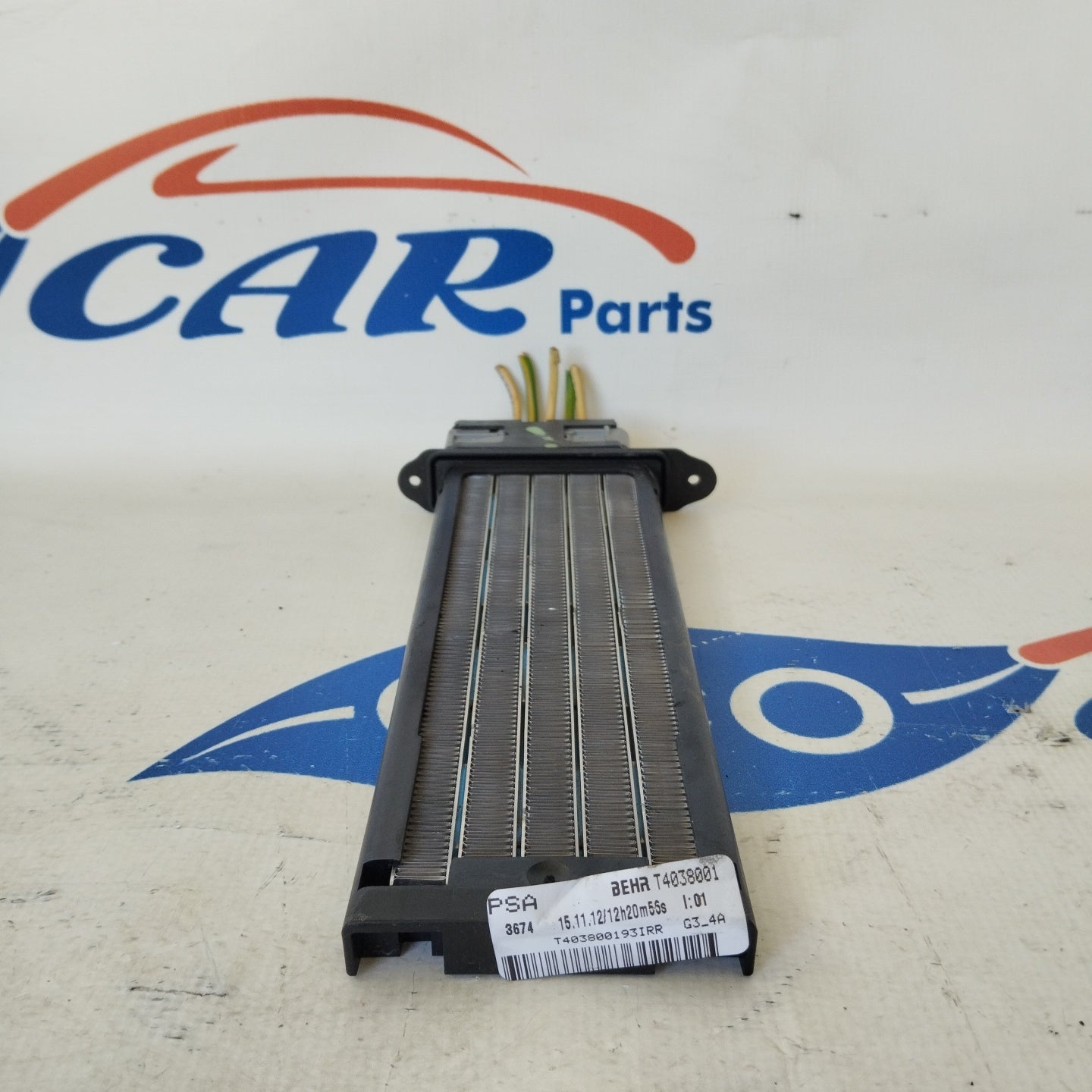 Resistenza ventola stufa abitacolo DS3/Citroen C3 1.4 HDI  2012 Cod. T4038001 ecoAG2862