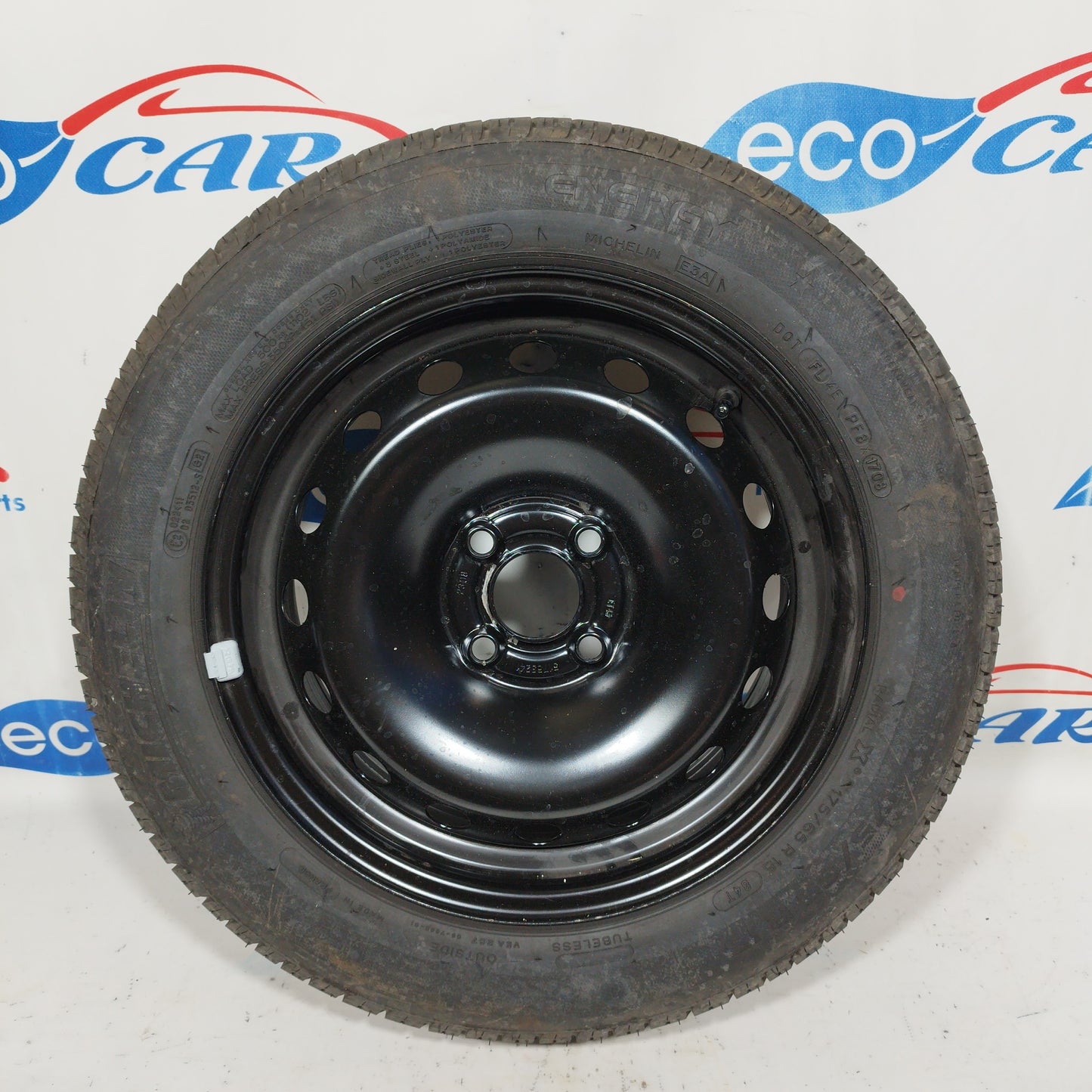 Llanta de hierro de 15mm con goma 175/65/R15 60% Fiat Grande Punto 2010 codigo: 51763241 ecoAC5228