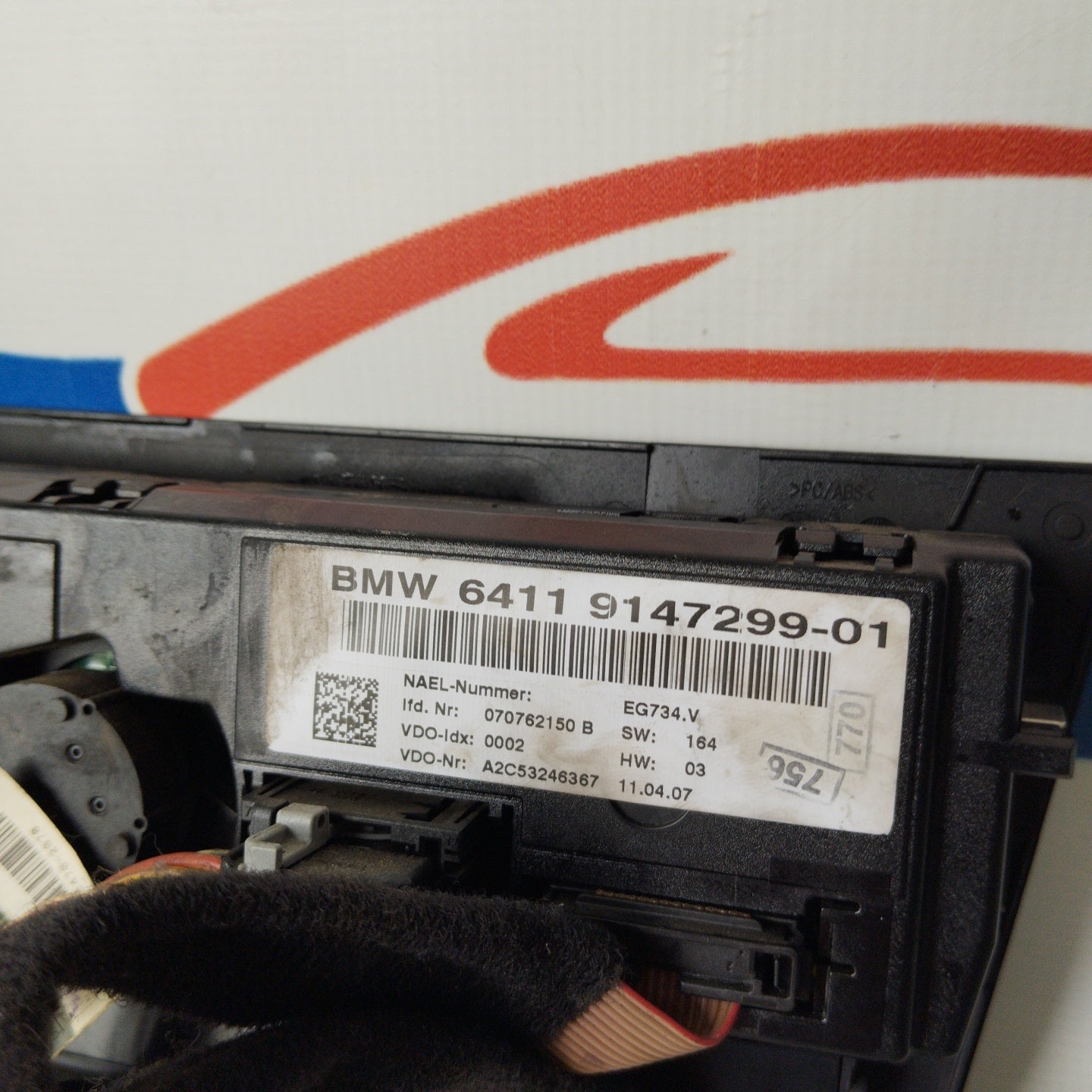 Digitales Klimabedienteil für BMW 3er und 90er Reihe, Teilenummer: 64119147299-01 ecoAG2882