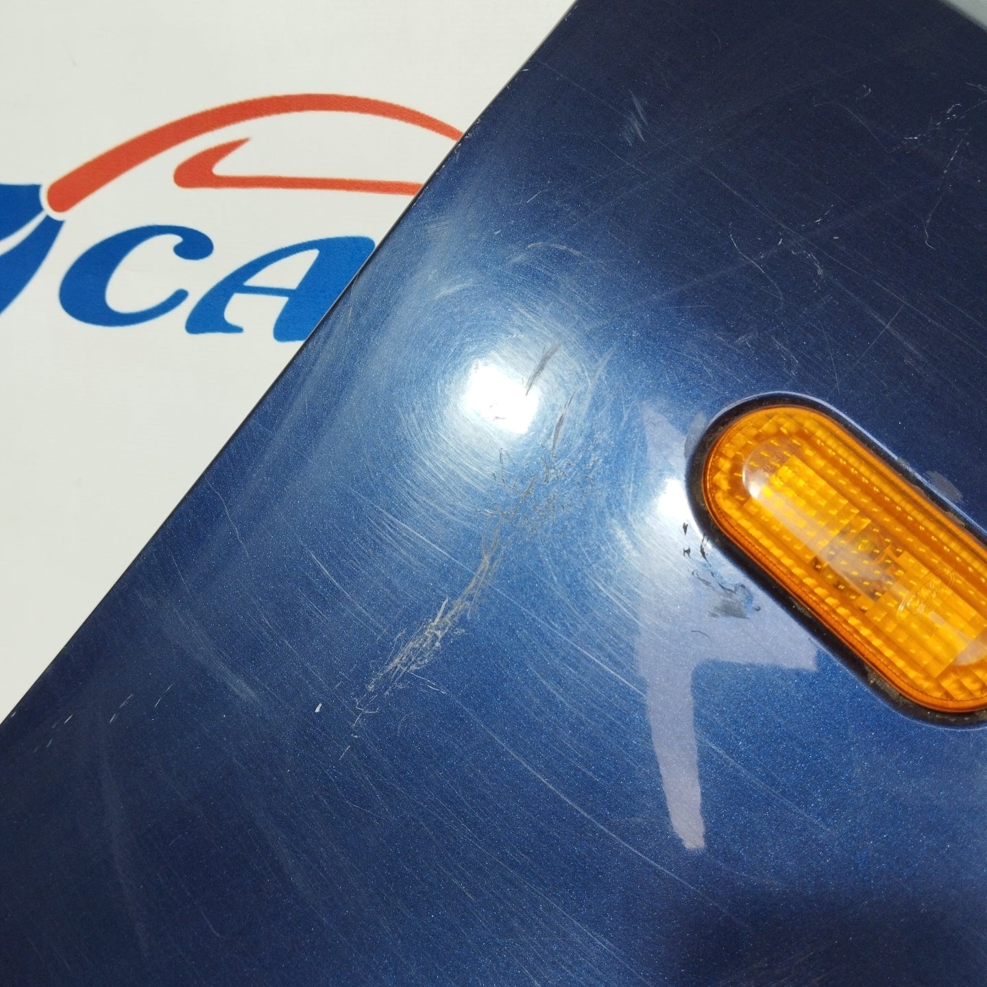 Ford C-Max 2007 ecoAG2896 blauer rechter Kotflügel