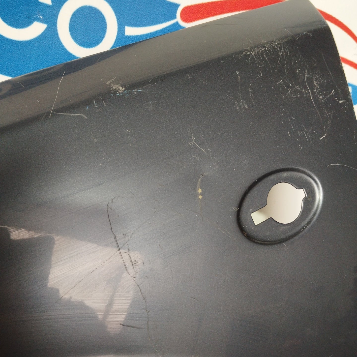 Left fender gunmetal gray Opel Corsa C ecoAG2906