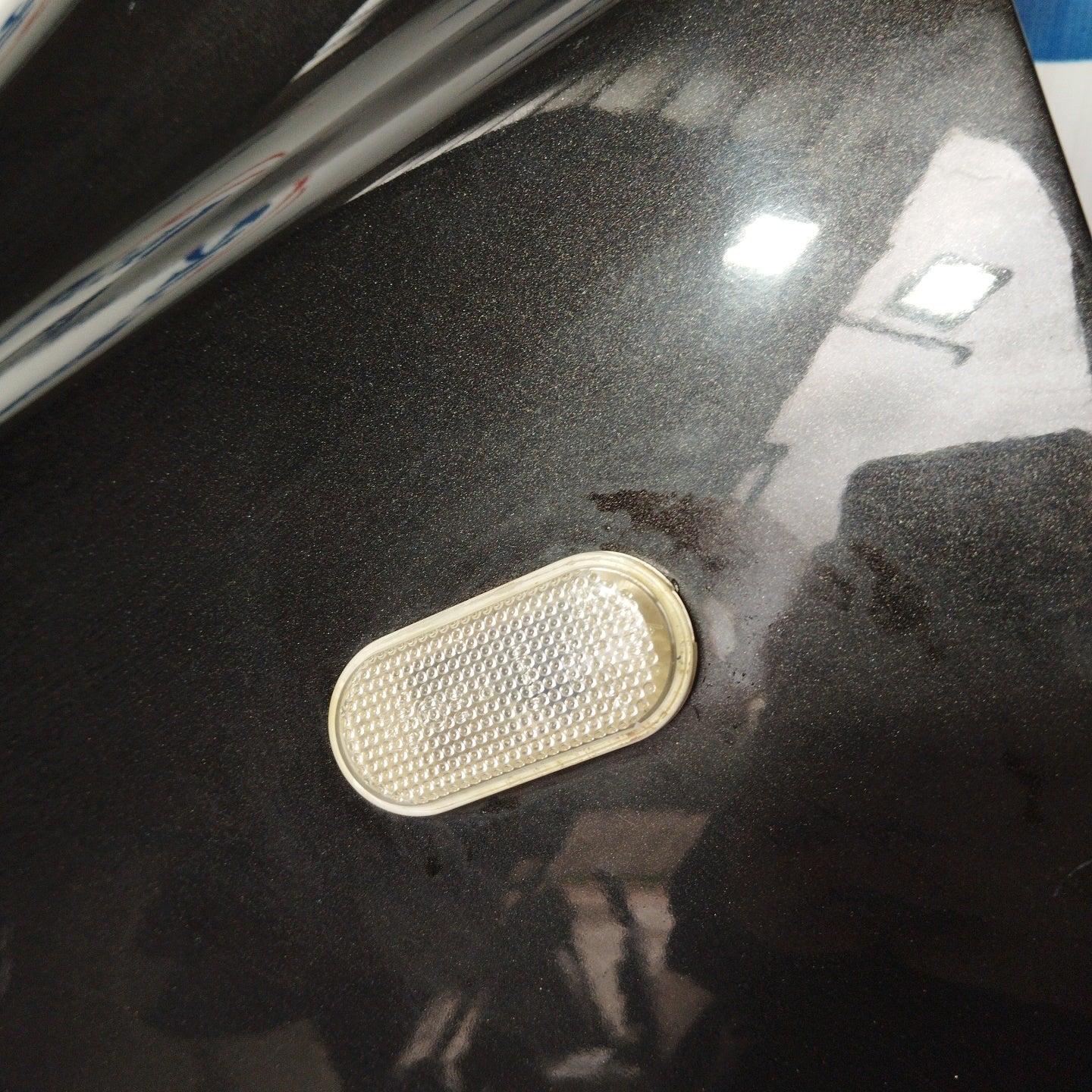 Left black mudguard Nissan Micra K12 ecoAG2909