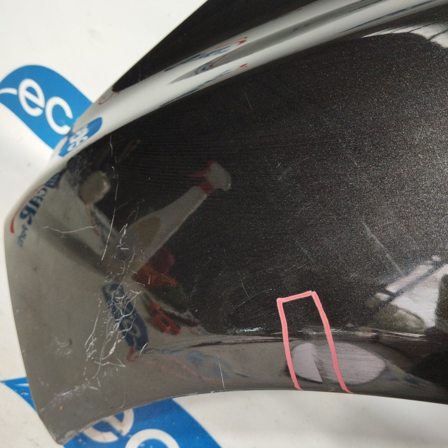 Left black mudguard Nissan Micra K12 ecoAG2909