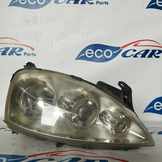 Fanale anteriore dx Opel Corsa C 2004 modello con 3 parabole ecoAG2936