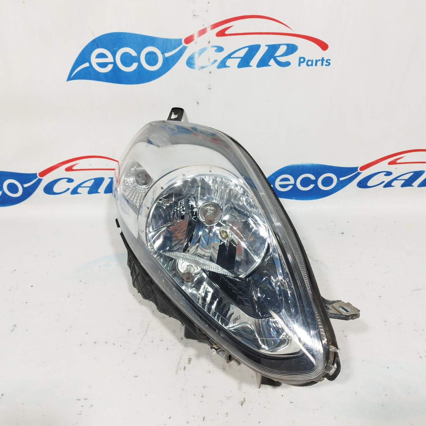 Fanale anteriore dx Fiat Punto evo 2013 spinotto viola e fondo scuro ecoAC5317