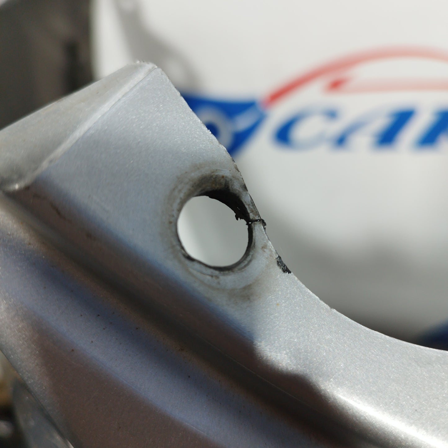 Paraurti posteriore grigio argento Fiat Punto Evo Lounge 2013 ecoAC5326