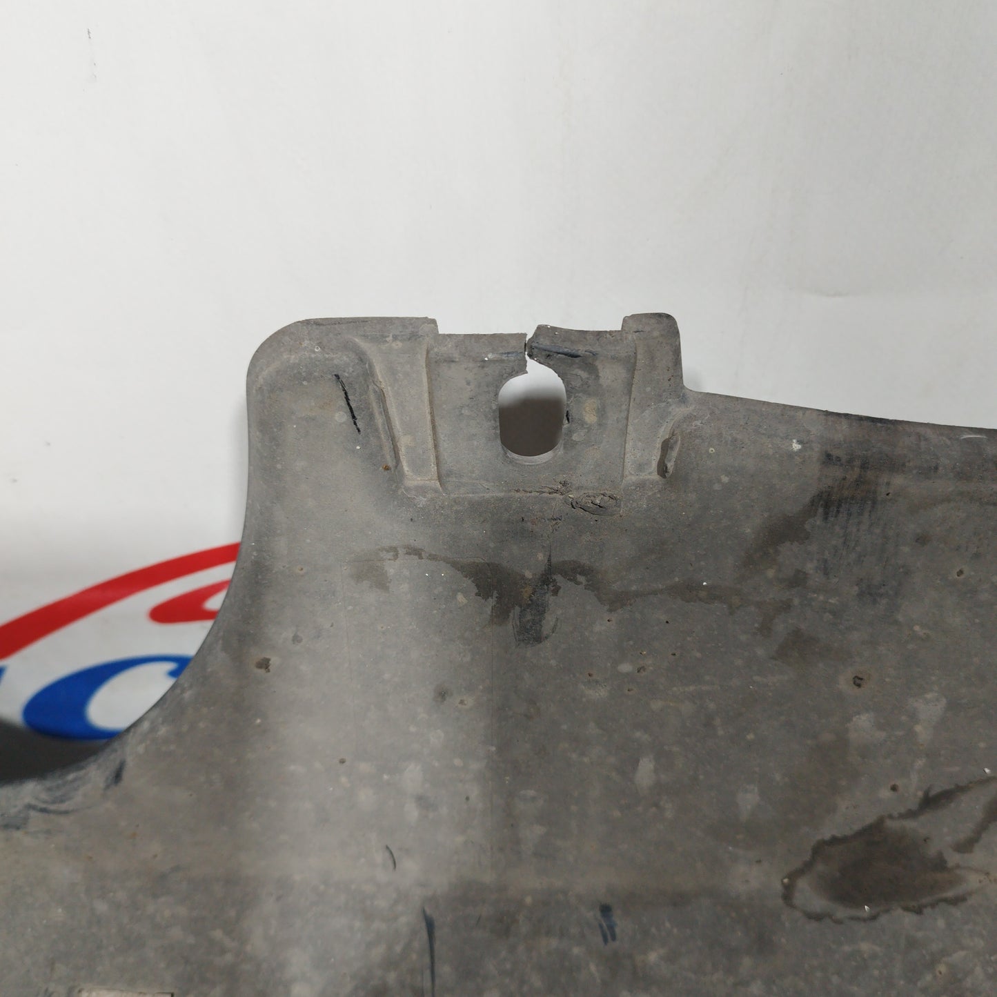 Paraurti posteriore grigio argento Fiat Punto Evo Lounge 2013 ecoAC5326