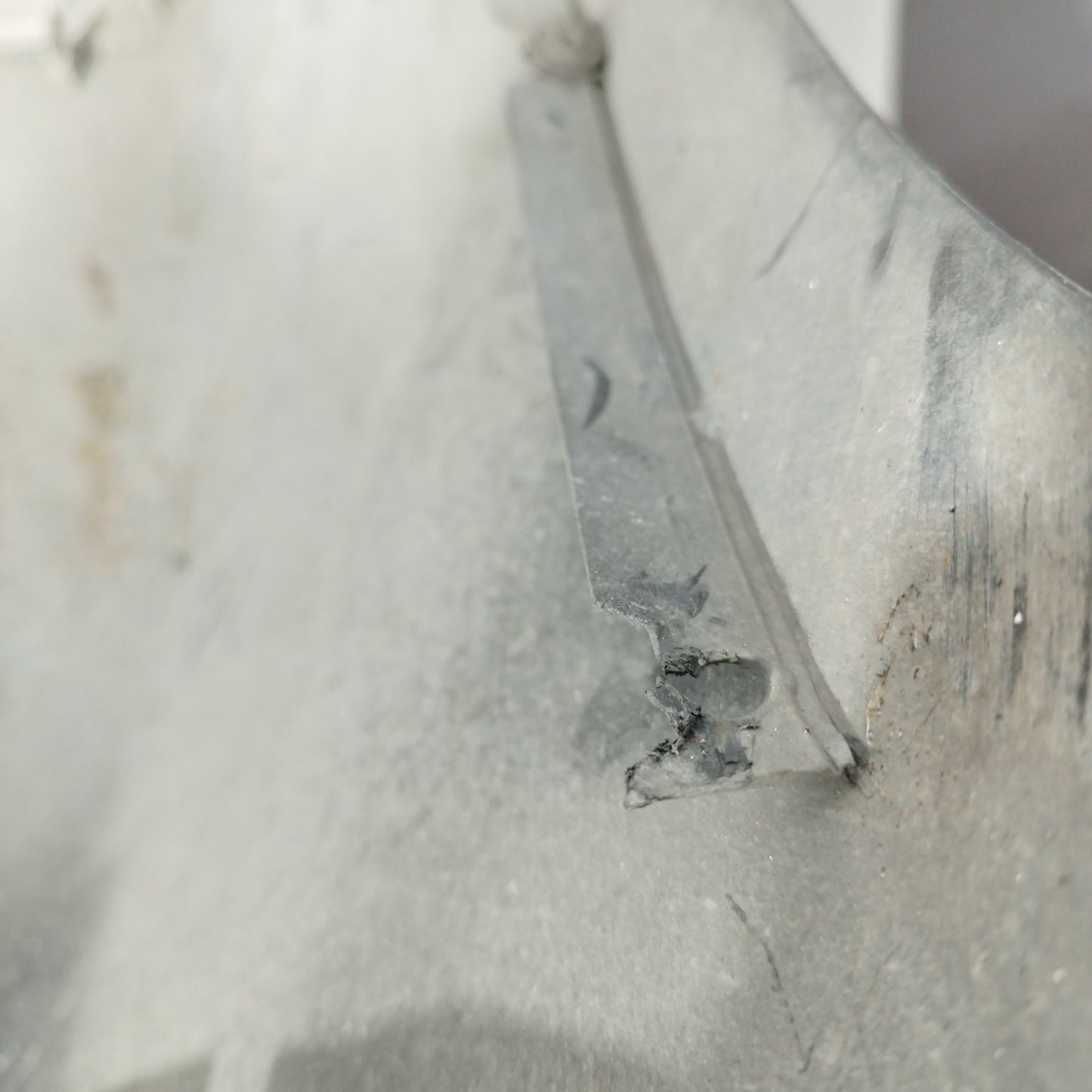 Paraurti posteriore grigio argento Fiat Punto Evo Lounge 2013 ecoAC5326