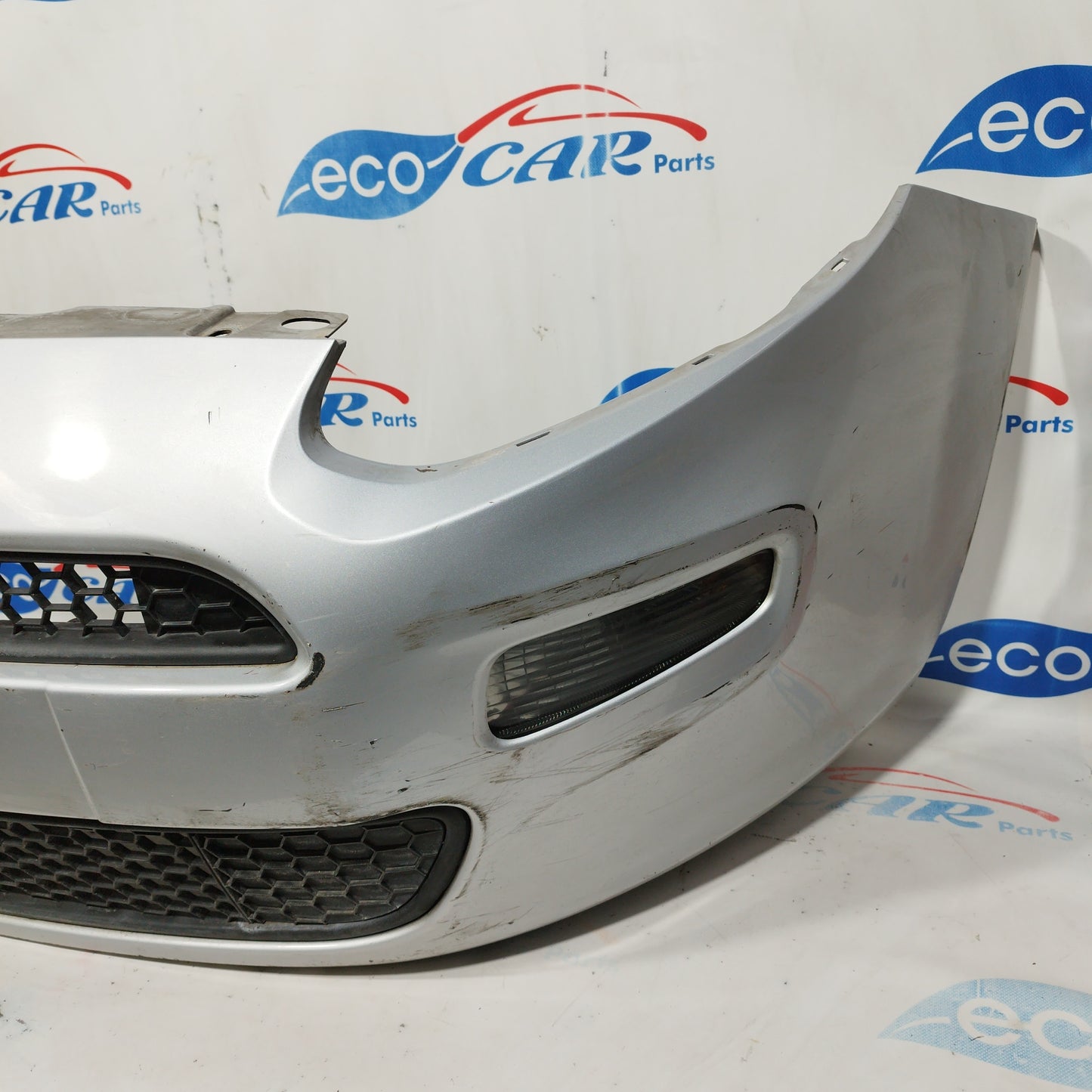Silver gray front bumper Fiat Punto Evo Lounge 2013 ecoAC5328