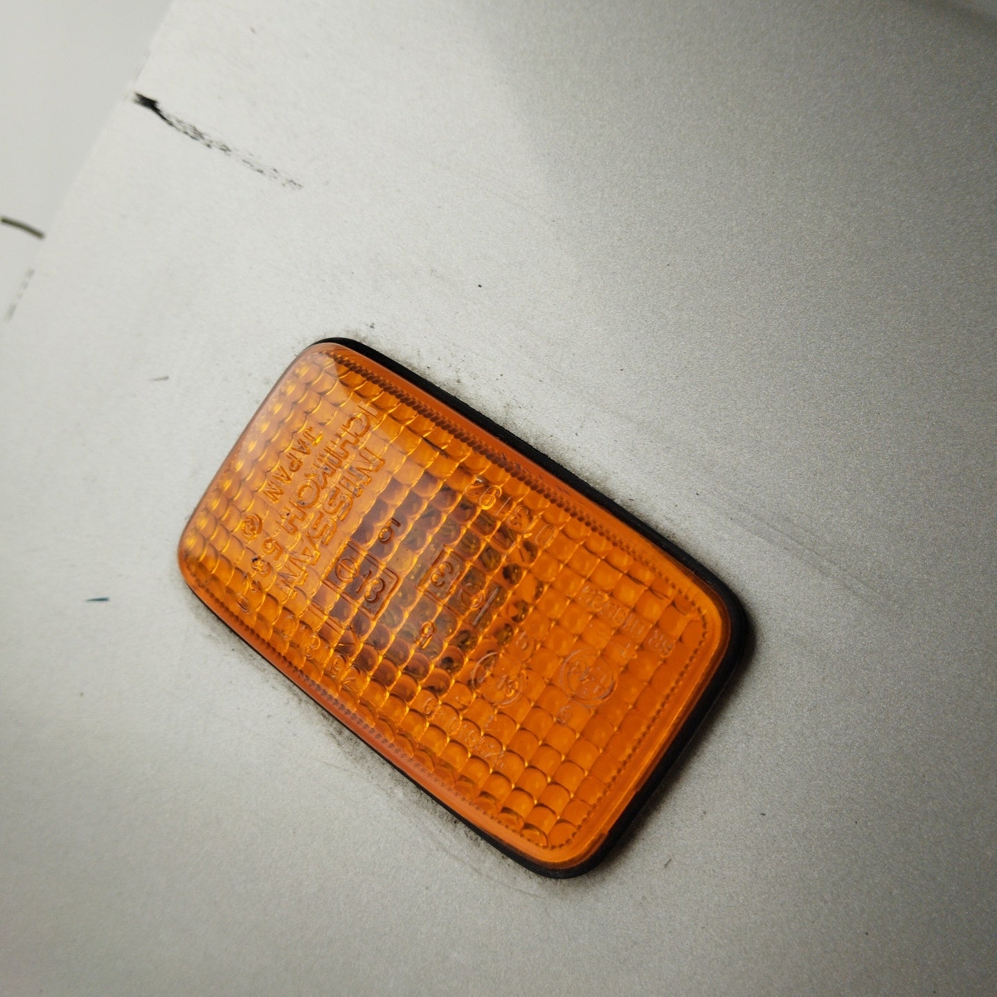 Mud gray right mudguard Nissan X-Trail 2006 ecoAG2965