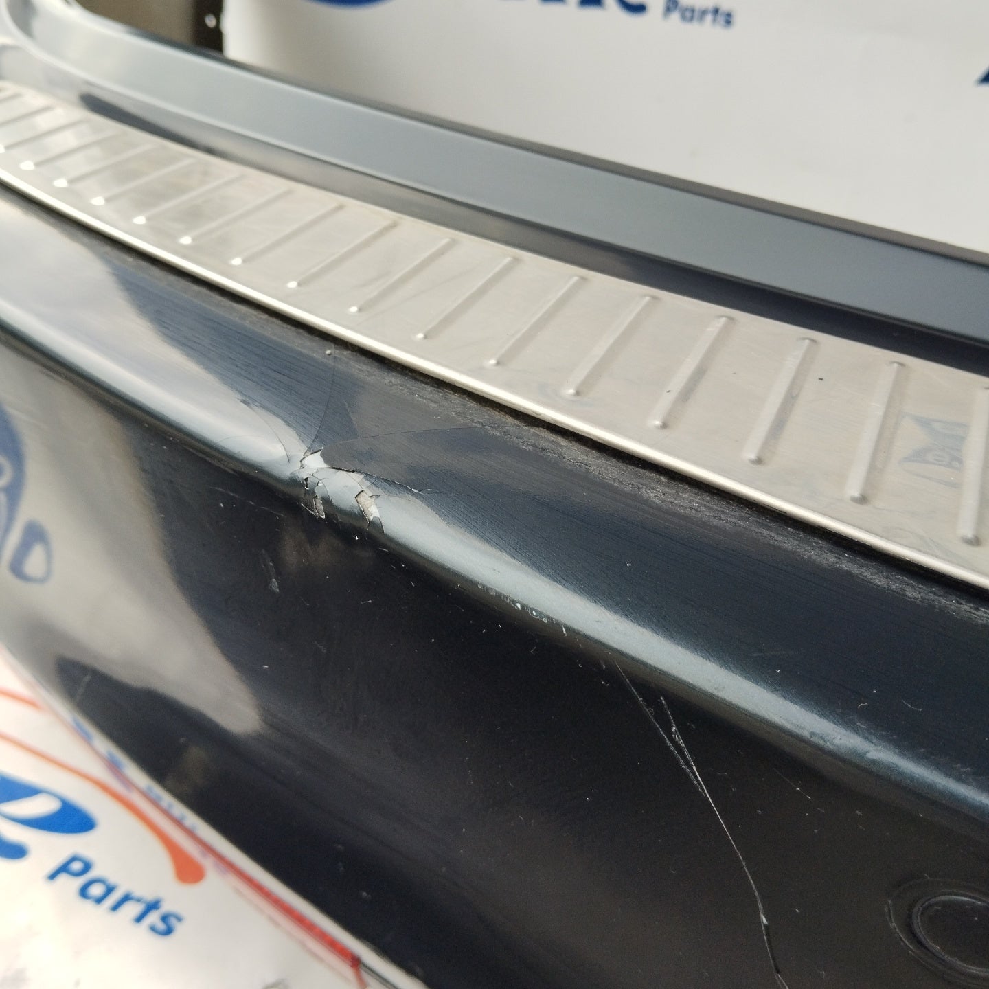 Heckstoßstange in Petrolgrün, Opel Insignia 2014 ecoAG2972