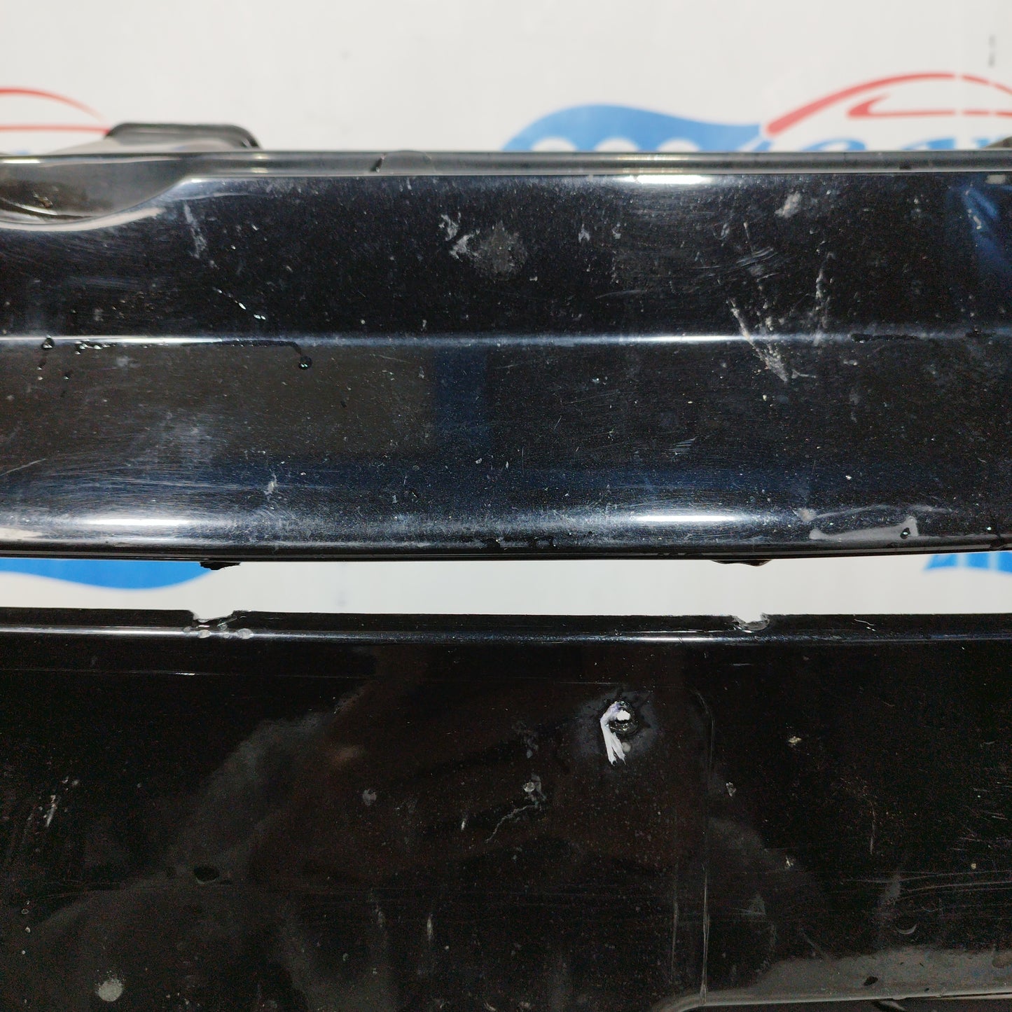 Black front bumper Fiat Panda 2010 ecoAC5364