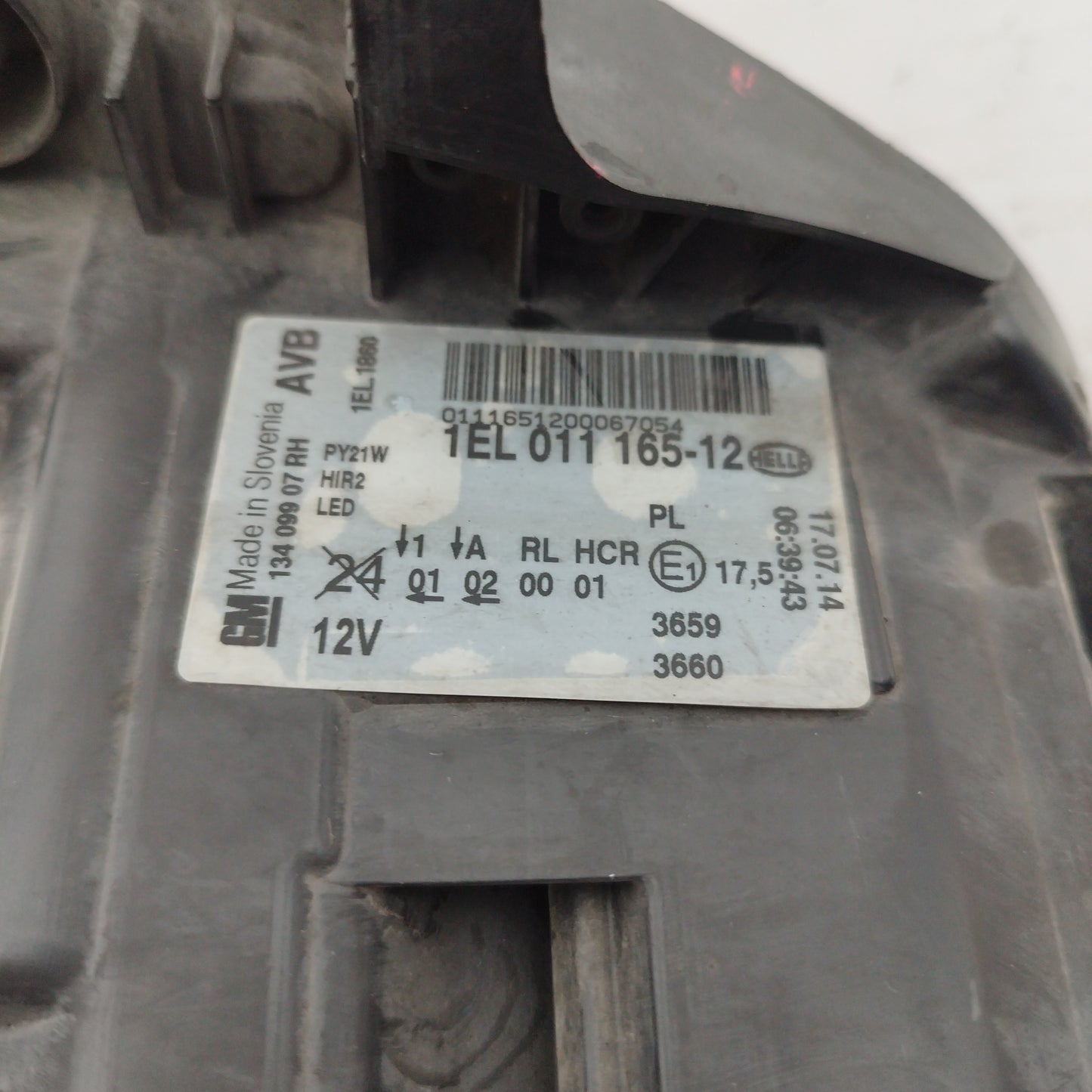 Fanale anteriore dx a led Opel Insignia 2014 codice: 13409907 ecoAC5298