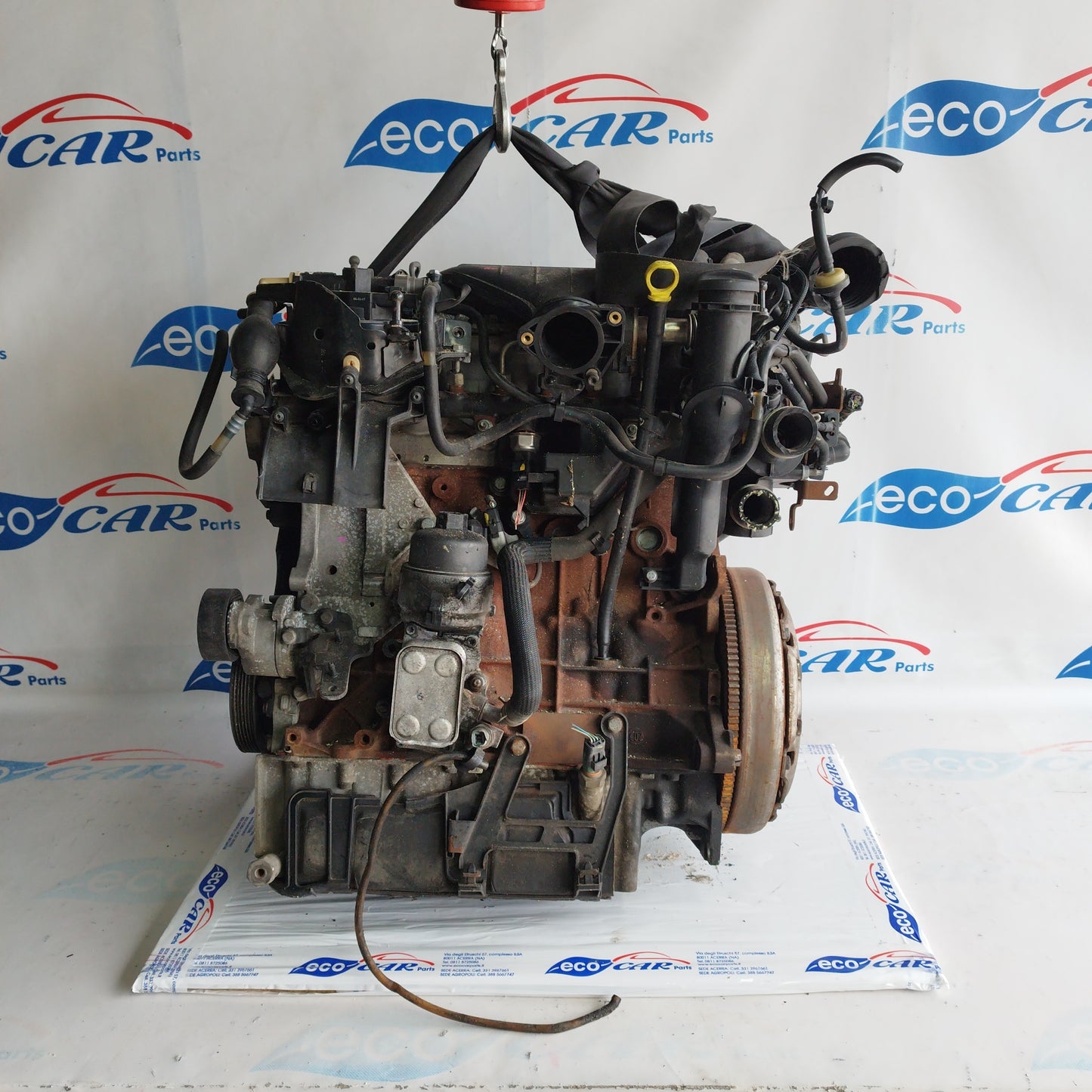 Motore Fiat Scudo / Peugeot 407 2.0 HDI 16v 136cv 2007 codice: RHR Impianto Delphi ecoAC5400