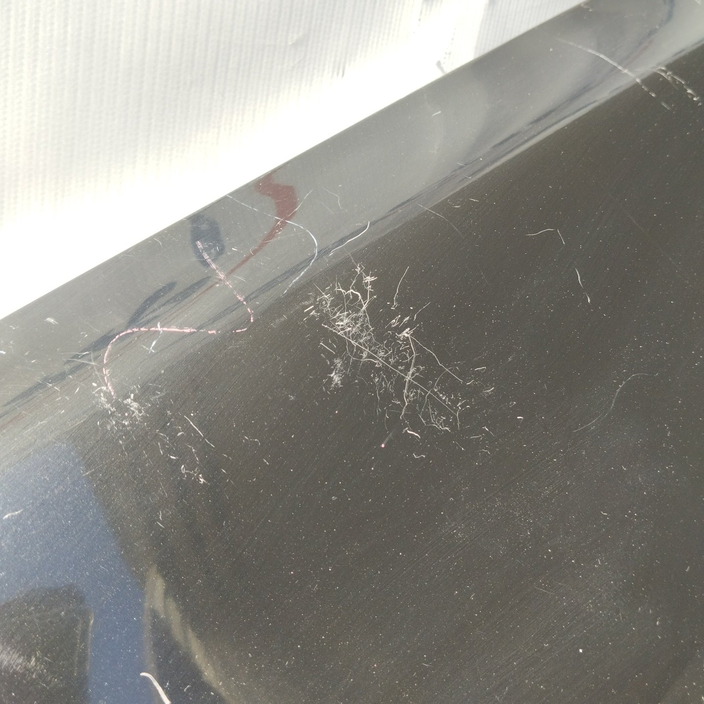 Left black mudguard Peugeot 307 ecoAG3003