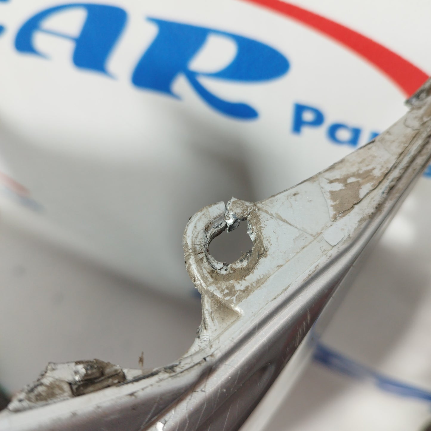 Rear bumper silver gray Mercedes B-Class W245 2006 code: a1698850838 ecoAC5426