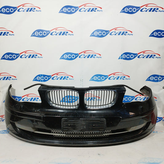 Black front bumper BMW Series 1 e87 2008 code 7185554-10 ecoAC5431
