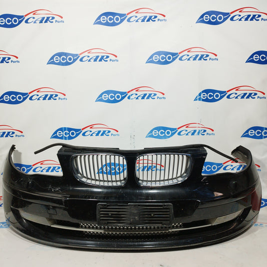 Black front bumper BMW Series 1 e87 2008 code 7185554-10 ecoAC5431